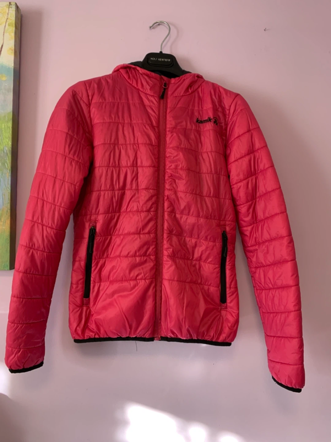 Kamik Hooded Puffer Jacket - Pink