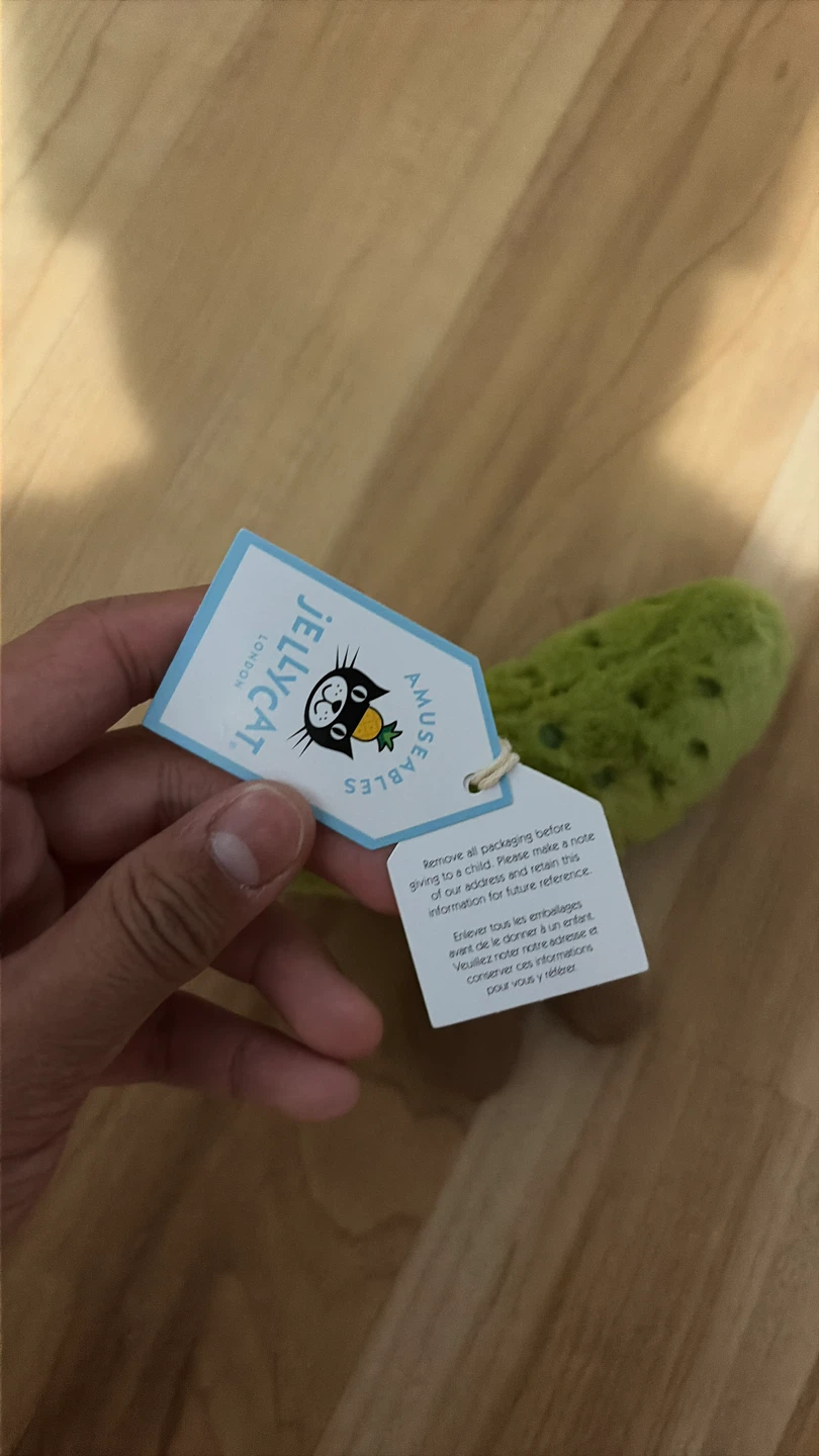 Jellycat Amuseables Pickle Bag Charm - photo 4