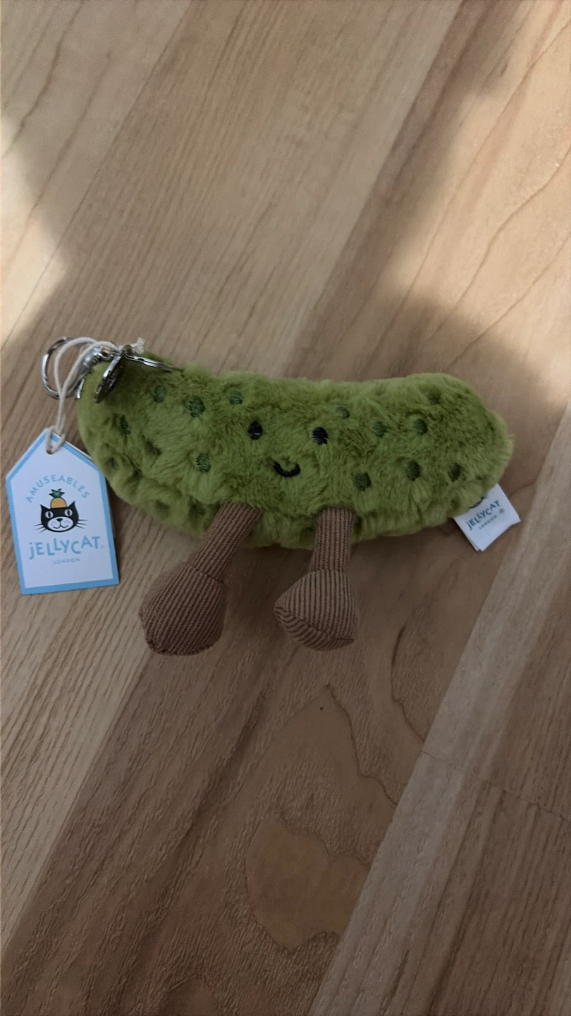 Jellycat Amuseables Pickle Bag Charm - photo 2