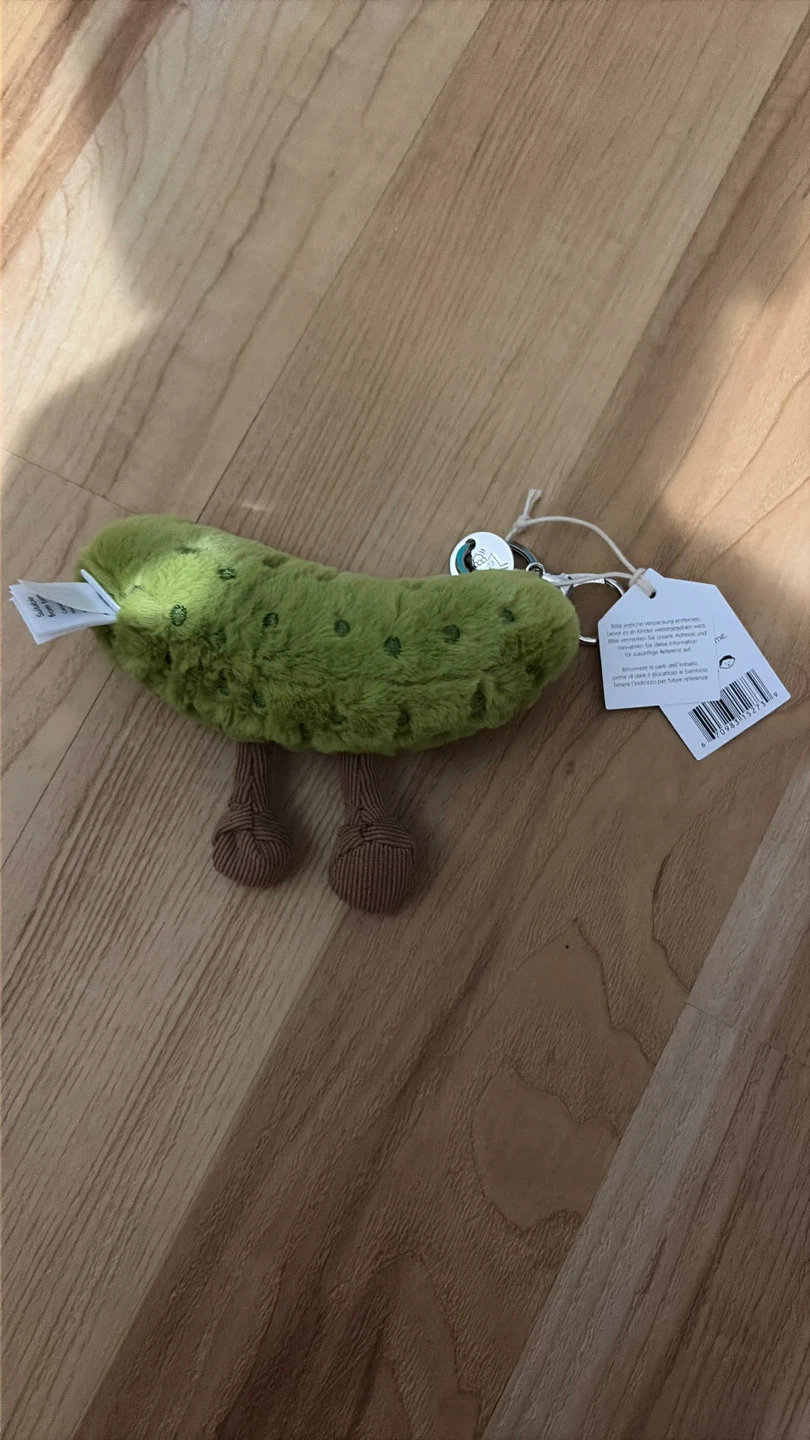 Jellycat Amuseables Pickle Bag Charm - photo 3