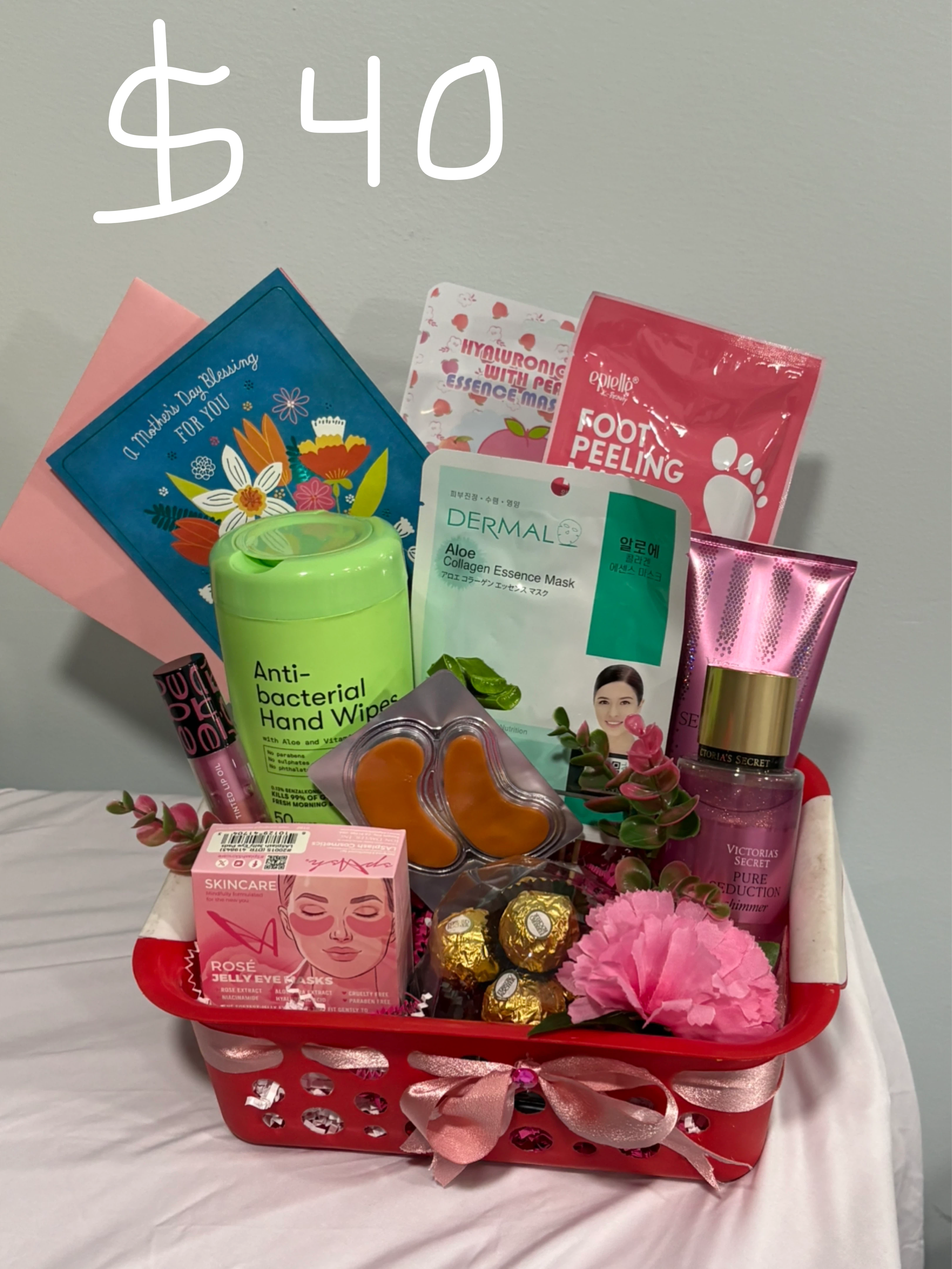 Mother's Day Gift Basket with Skincare and Bath Products - photo 3