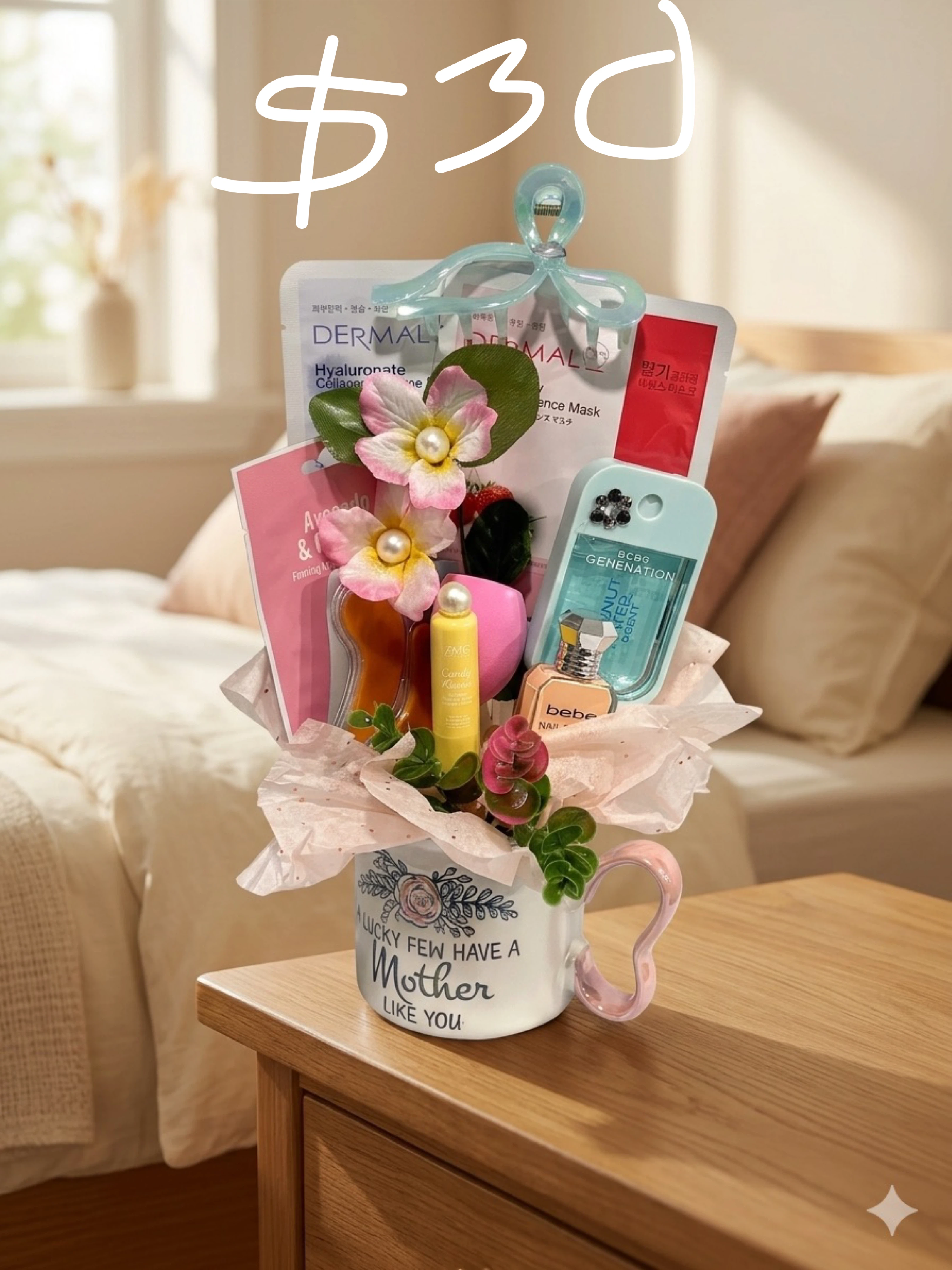 Mother's Day Gift Basket with Skincare and Bath Products - photo 4