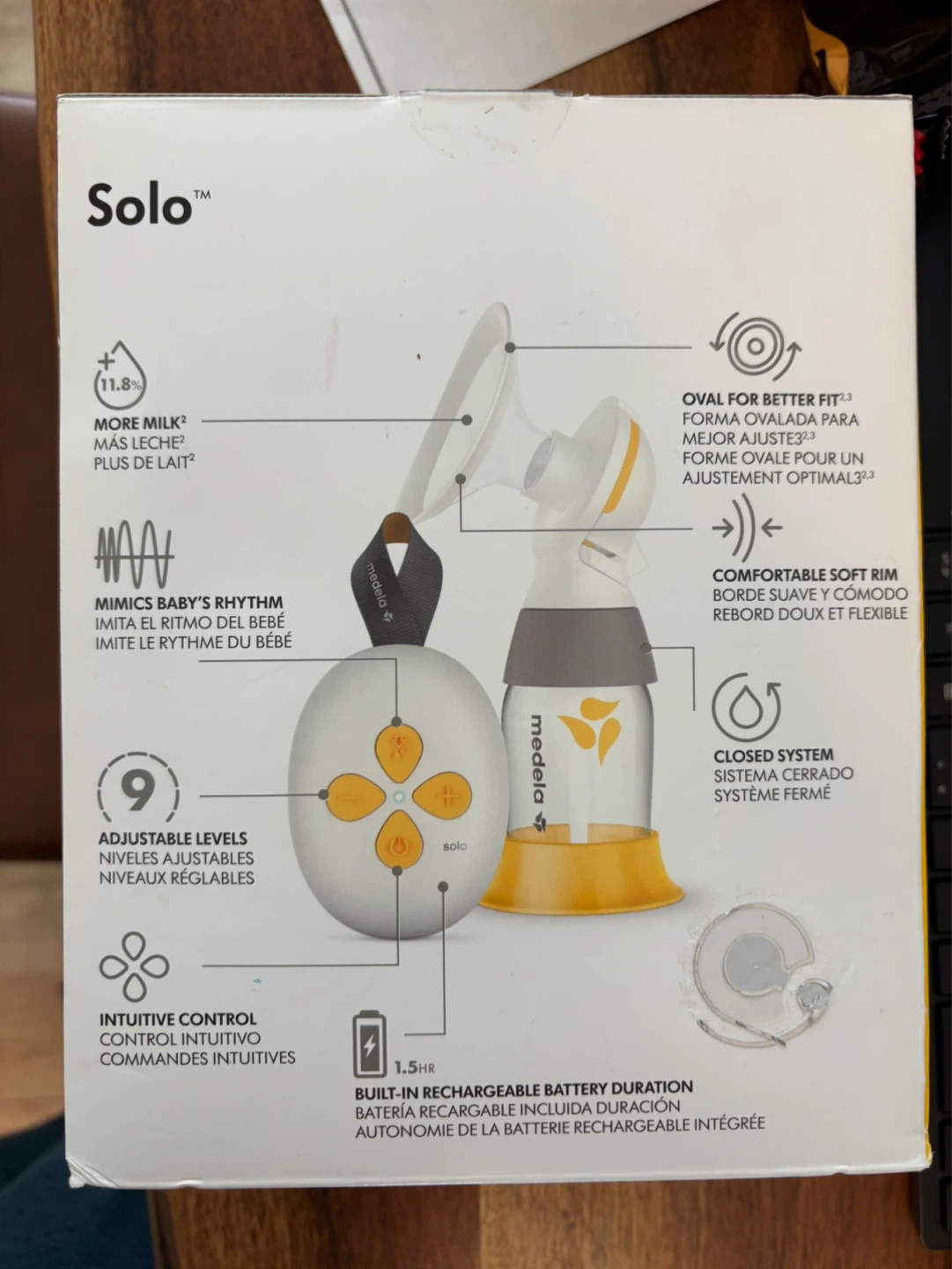 Medela Solo Single Electric Breast Pump - photo 4