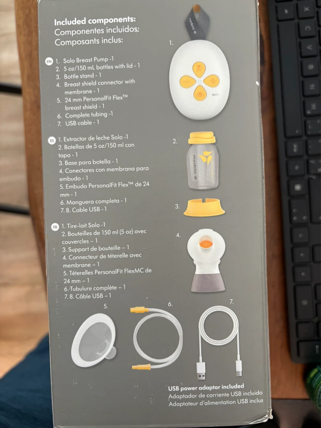 Medela Solo Single Electric Breast Pump - photo 3