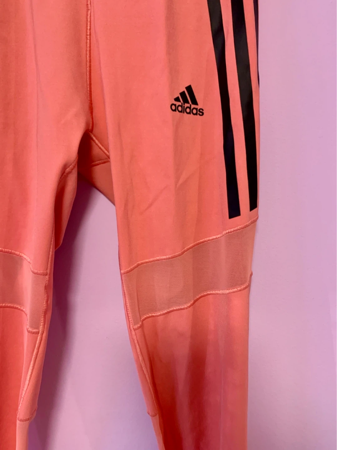 Adidas AEROREADY Leggings - Coral Pink - photo 2