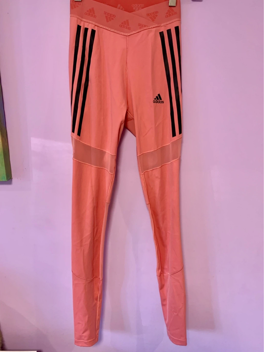 Adidas AEROREADY Leggings - Coral Pink