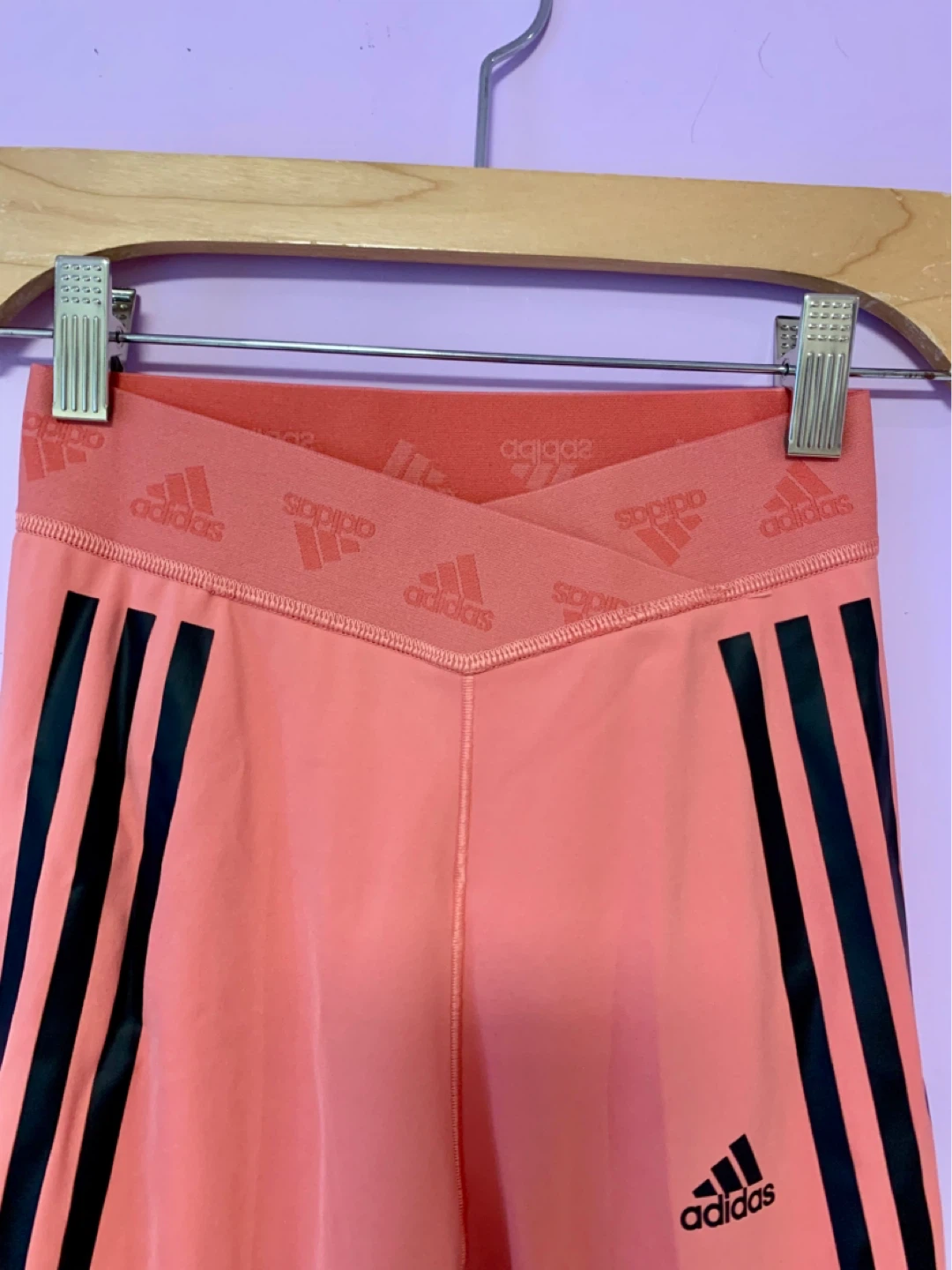 Adidas AEROREADY Leggings - Coral Pink - photo 3