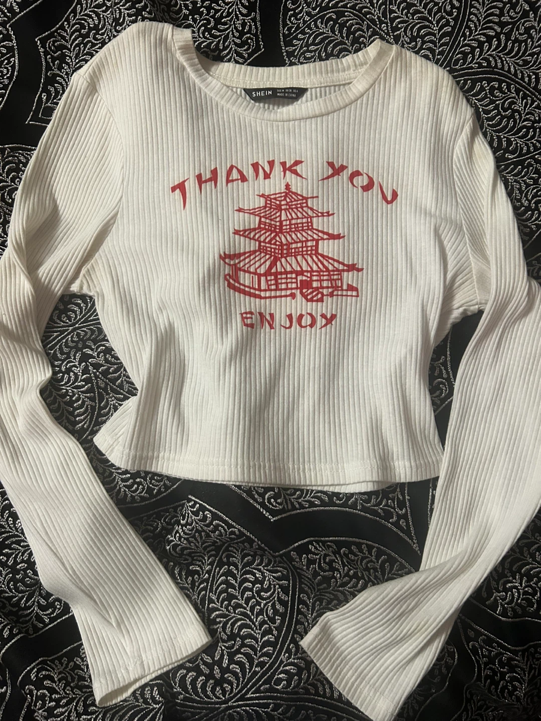 Long Sleeve Crop Top