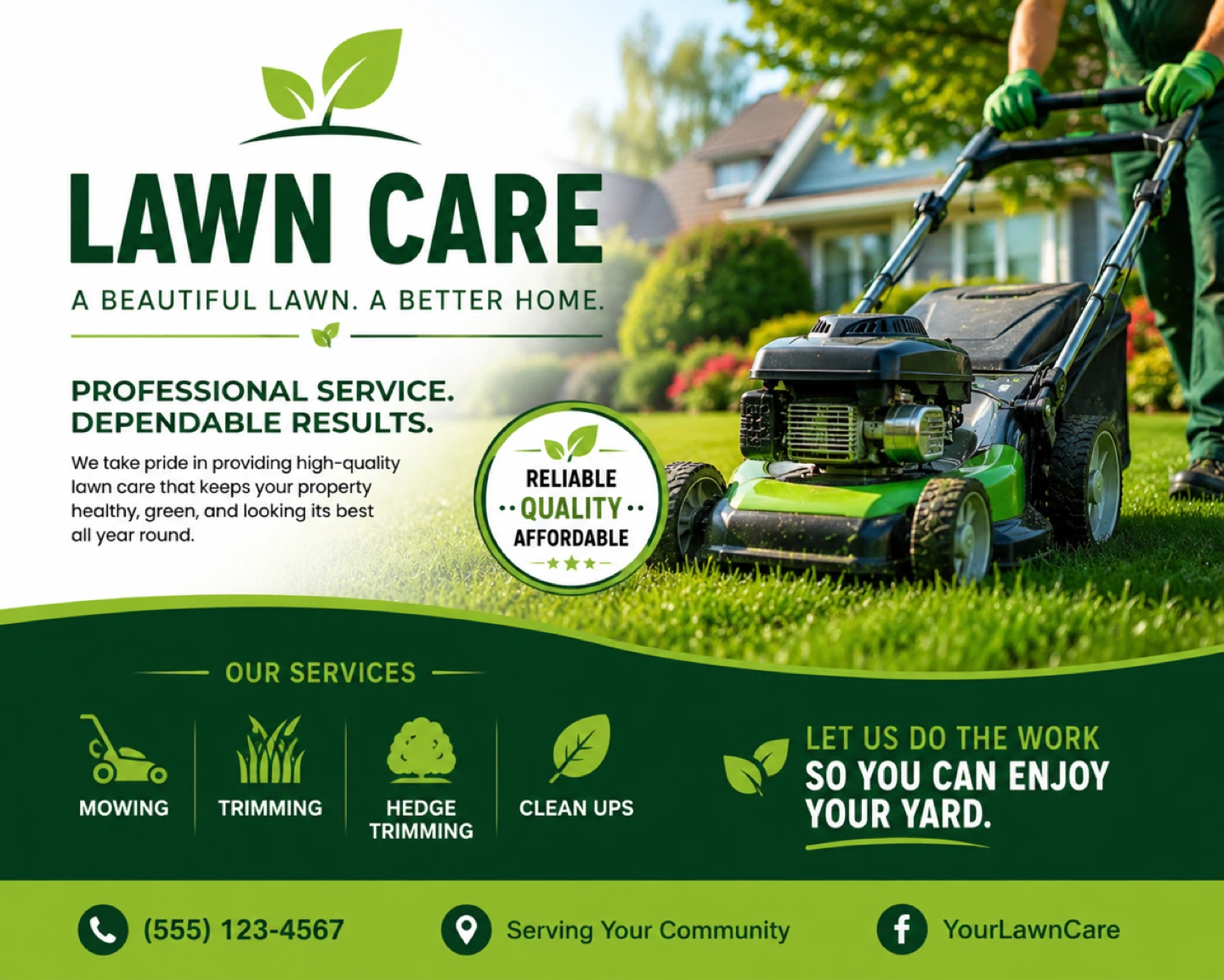 Grass Cutting & Yard Cleanup