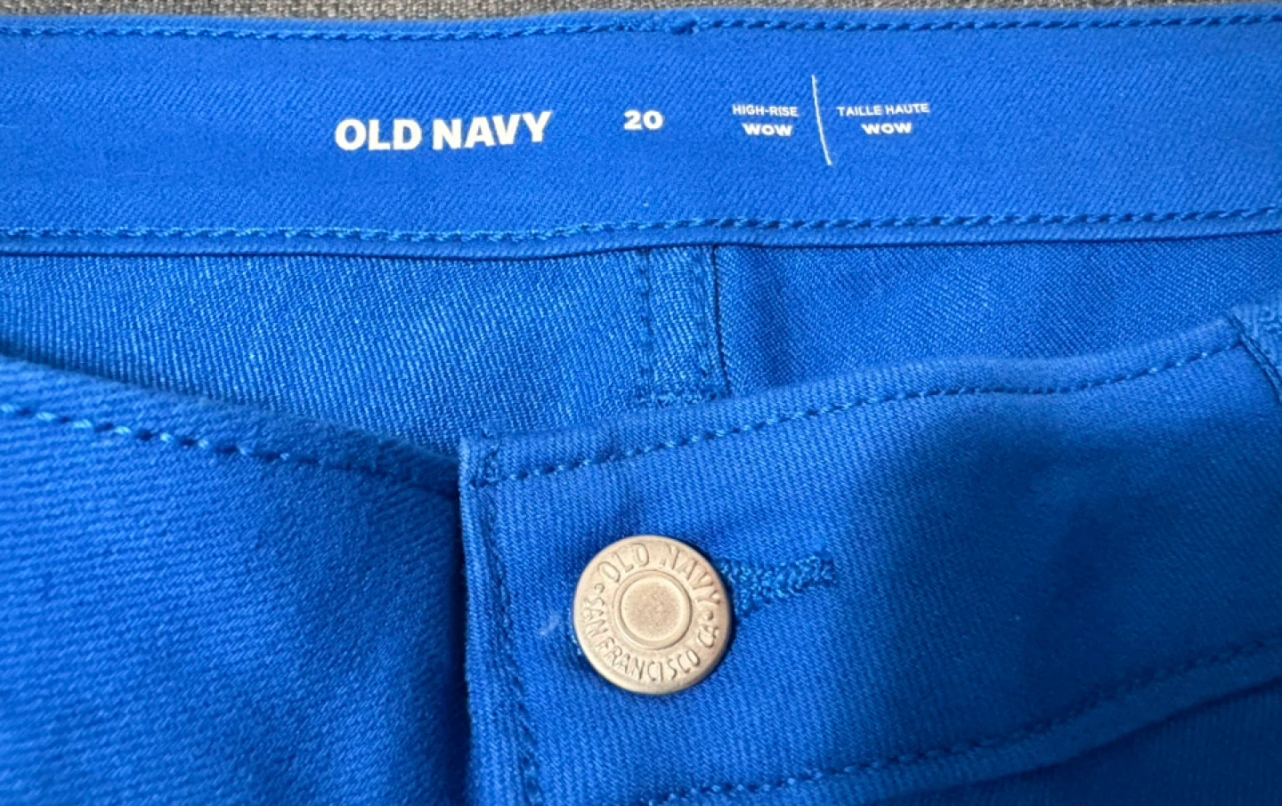 Old Navy Blue High-Rise Shorts - Size 20