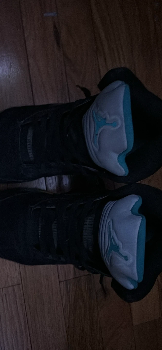Air Jordan Retro 5 Black Teal - photo 3