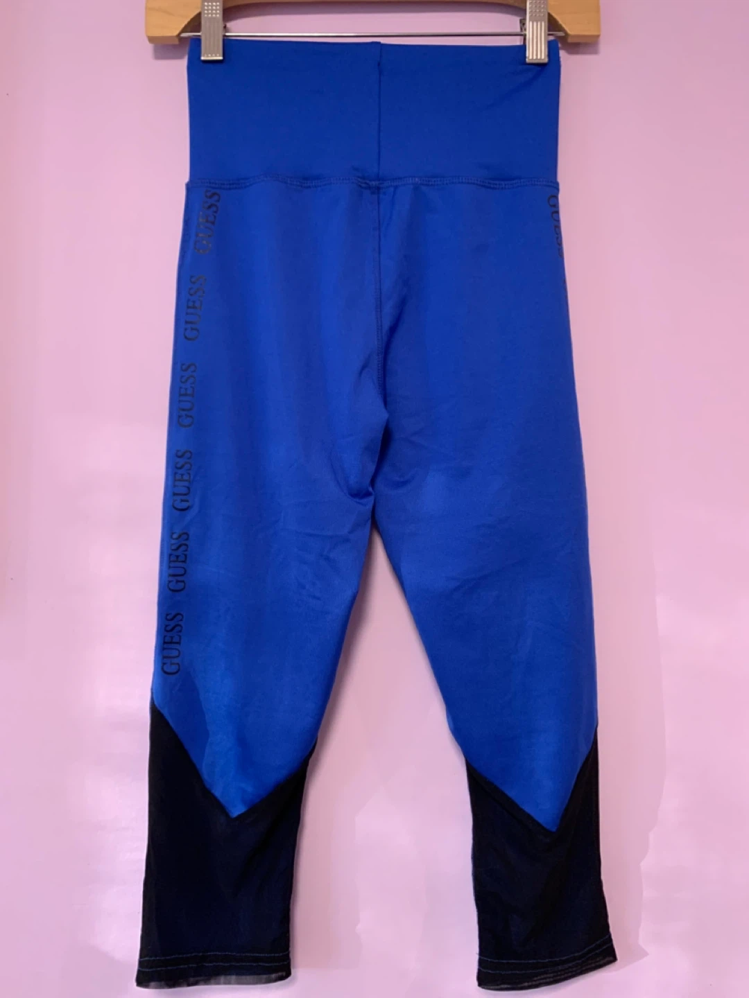 Blue Guess Capris with Mesh Accents - photo 2