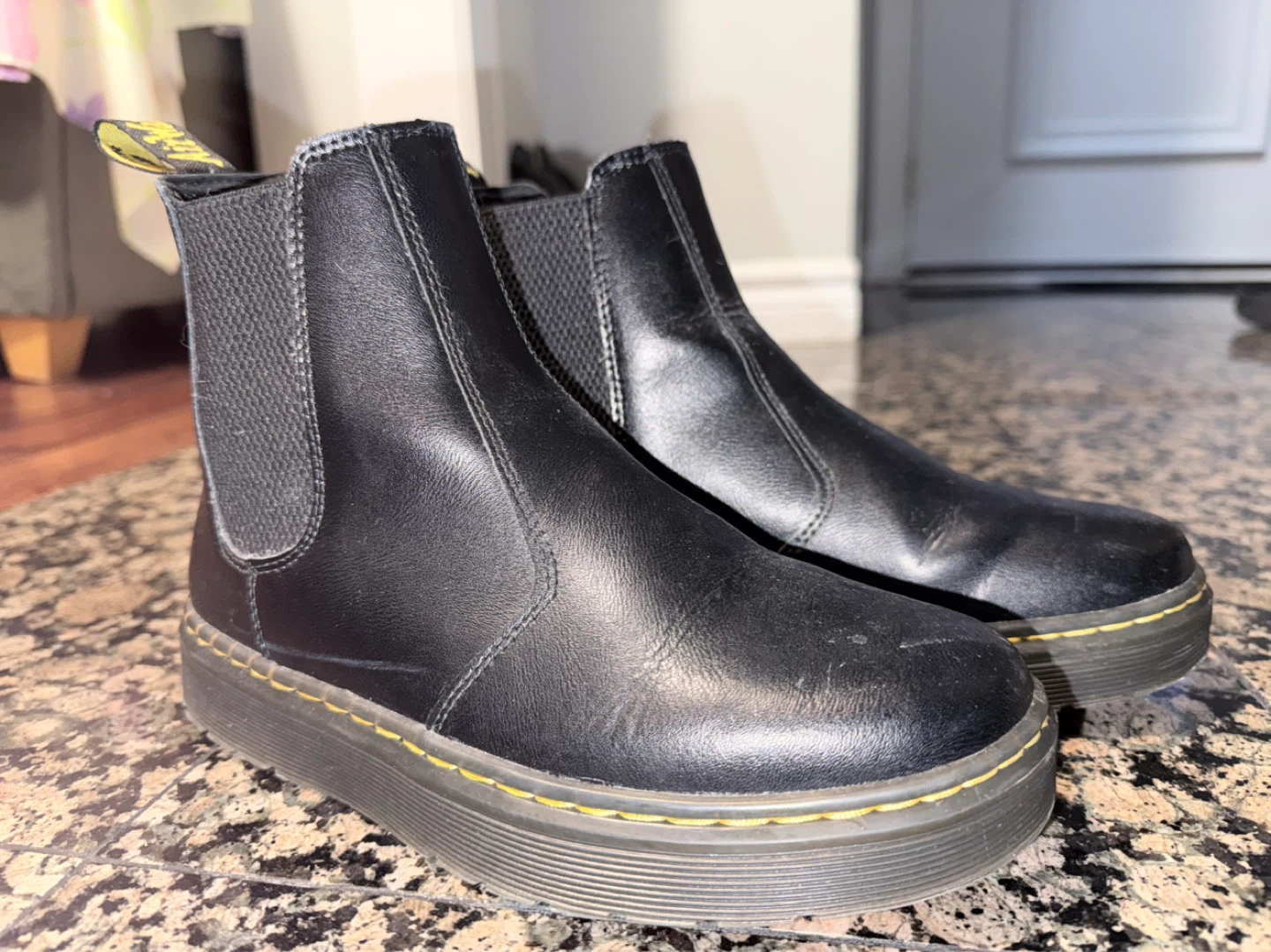 Dr. Martens Black Leather Chelsea Boots - photo 5