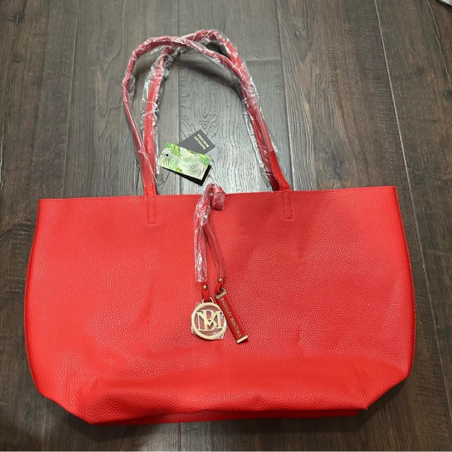 BADGLEY MISHCKA MSRP $139 Red Tote X Large - photo 2