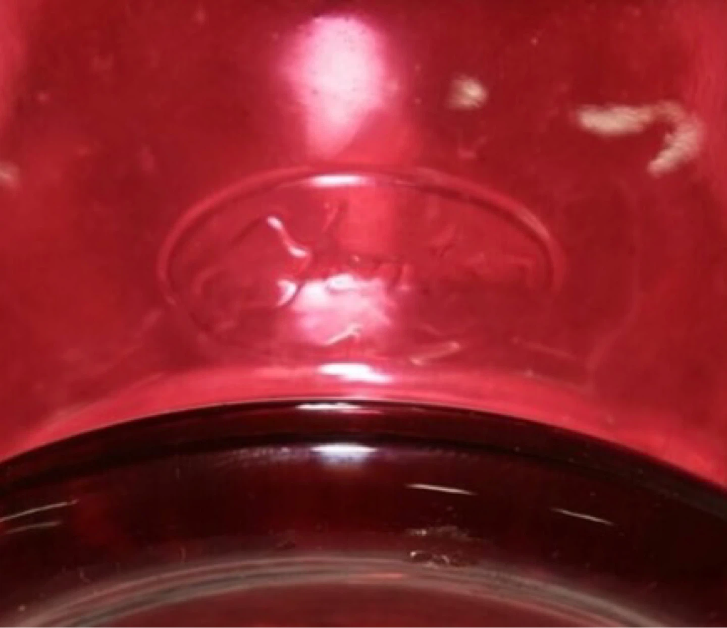 Fenton Glass Ruby Red Hobnail Footed Compote Dish - photo 2
