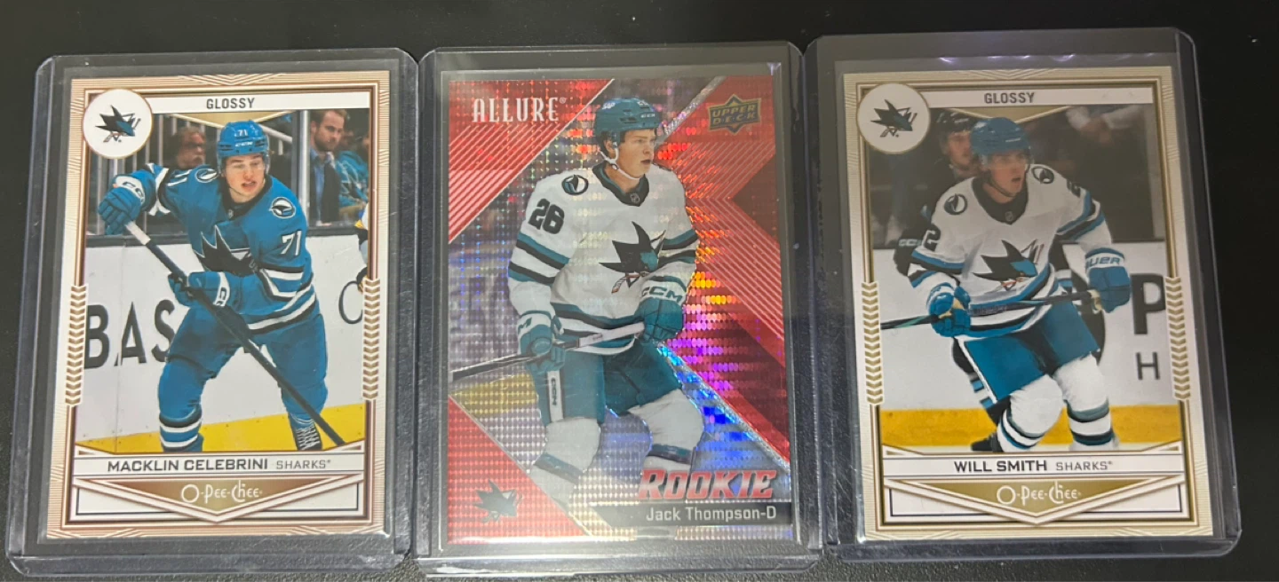 Macklin celebrini opc rookie card
