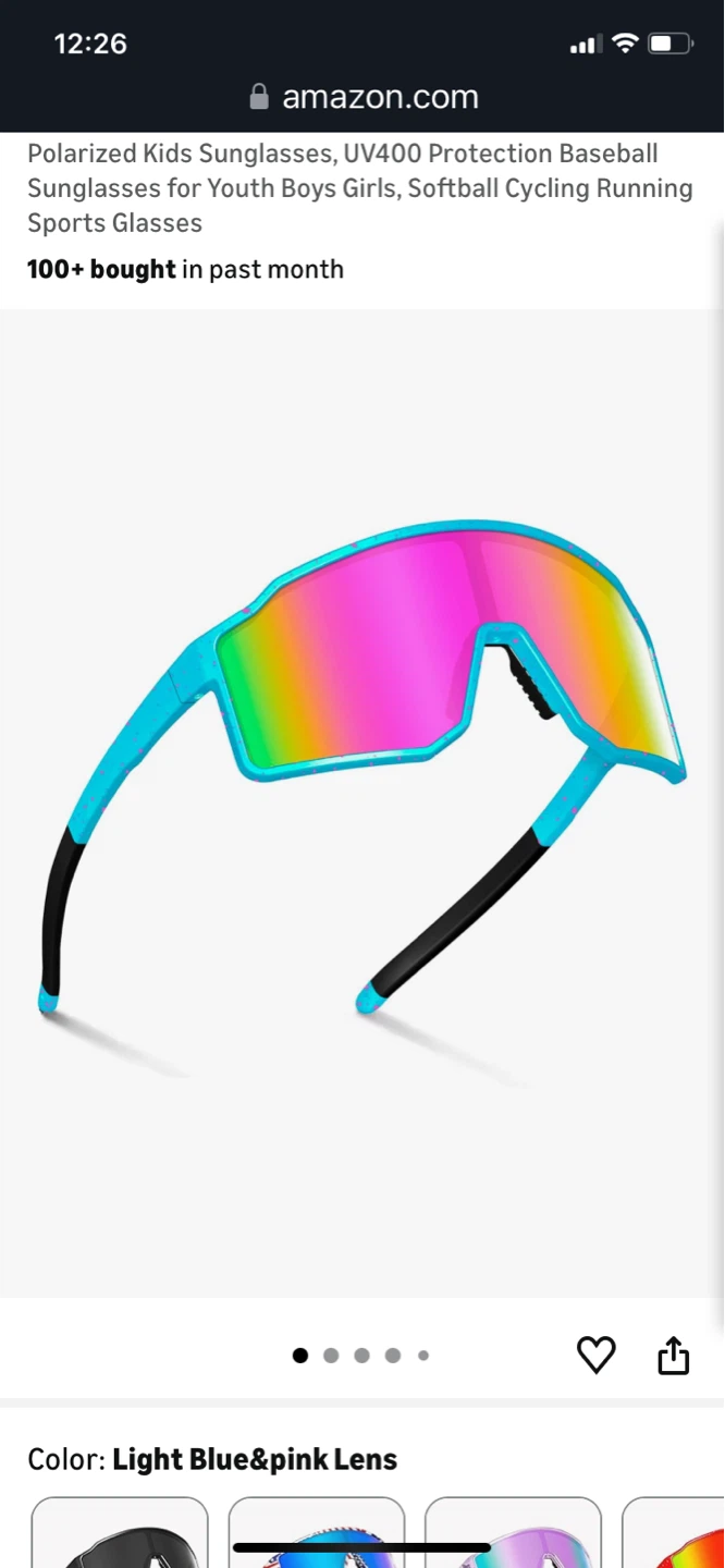 Kids Polarized Sunglasses UV400 Protection