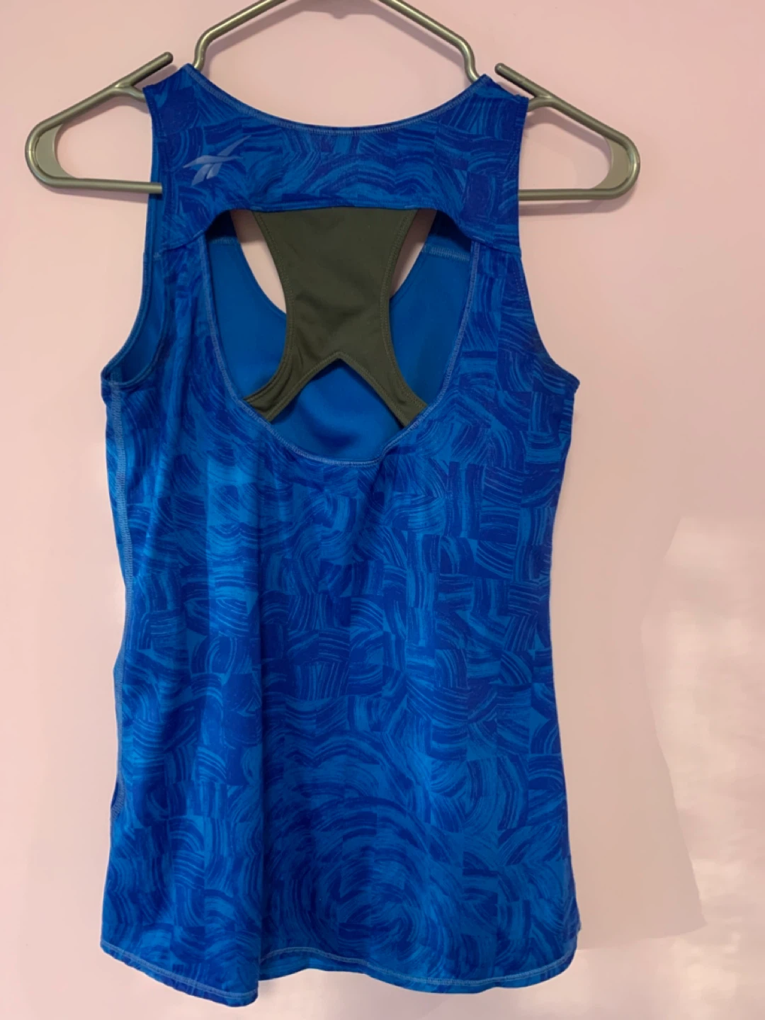Reebok Women's Blue Athletic Tank Top with Built-in Bra - photo 2