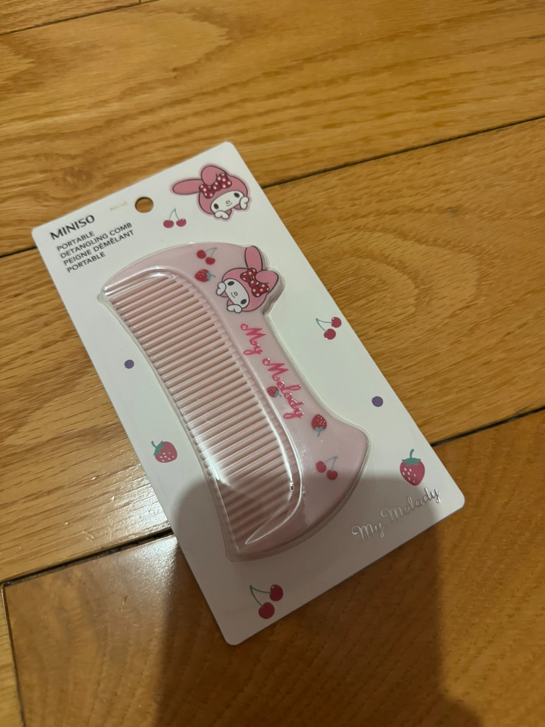 MINISO My Melody Portable Detangling Comb