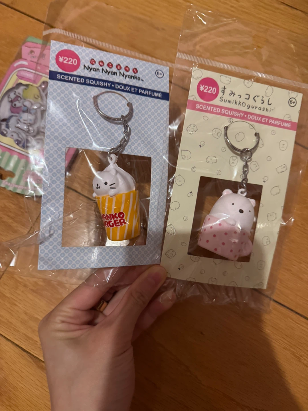Nyan Nyan Nyanko & Sumikko Gurashi Scented Squishy Keychains