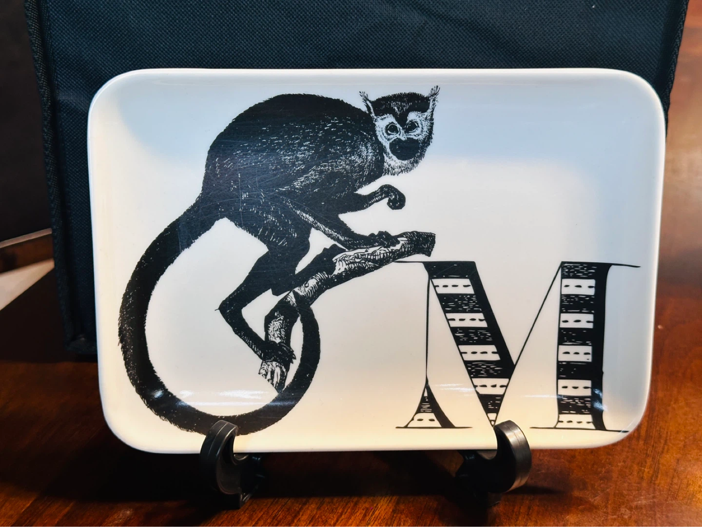 Thomas Paul melamine alphabet tidbit tray lot - photo 5