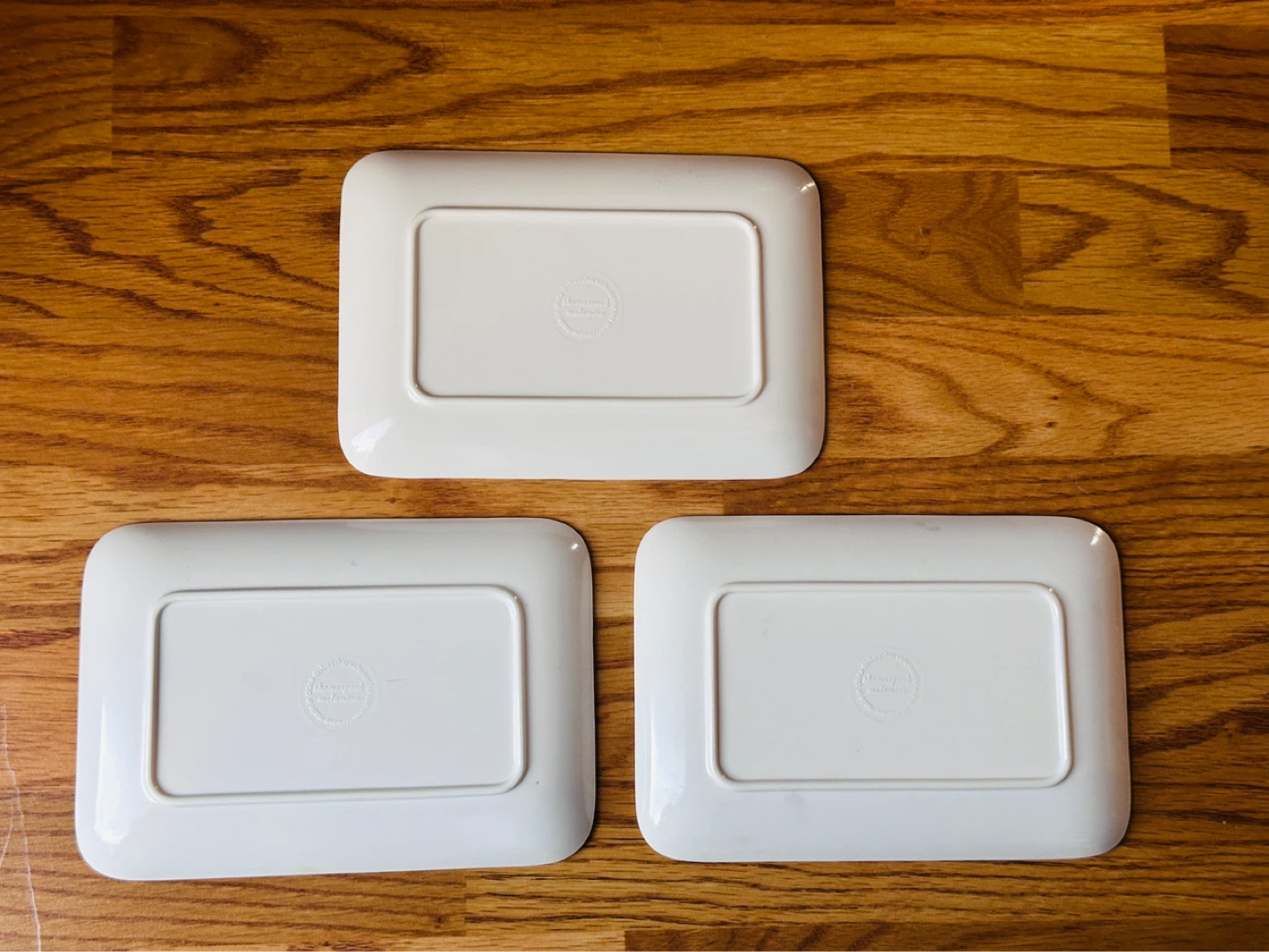 Thomas Paul melamine alphabet tidbit tray lot - photo 2