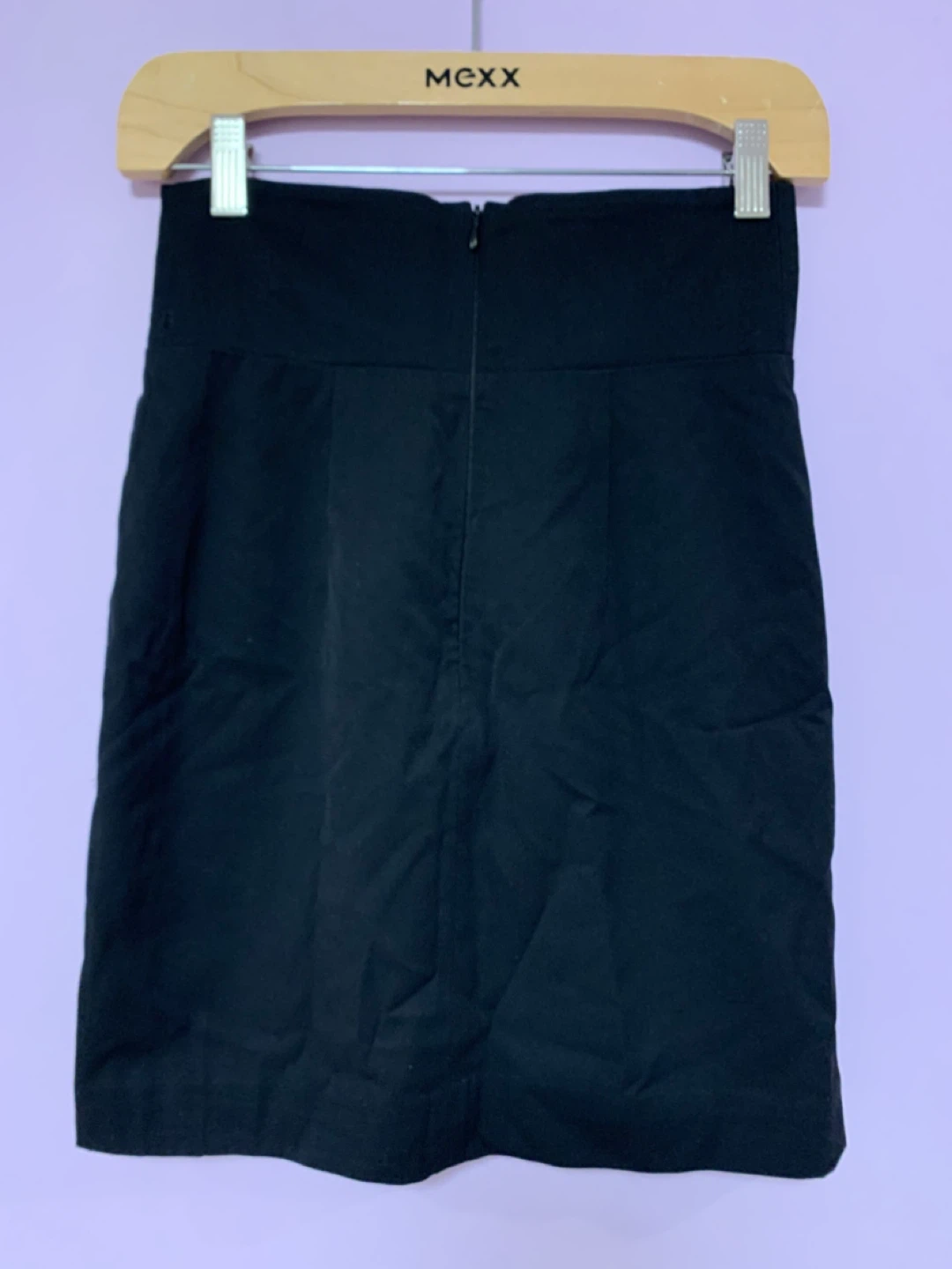 Black Lace-Up Mini Skirt XXS - photo 2