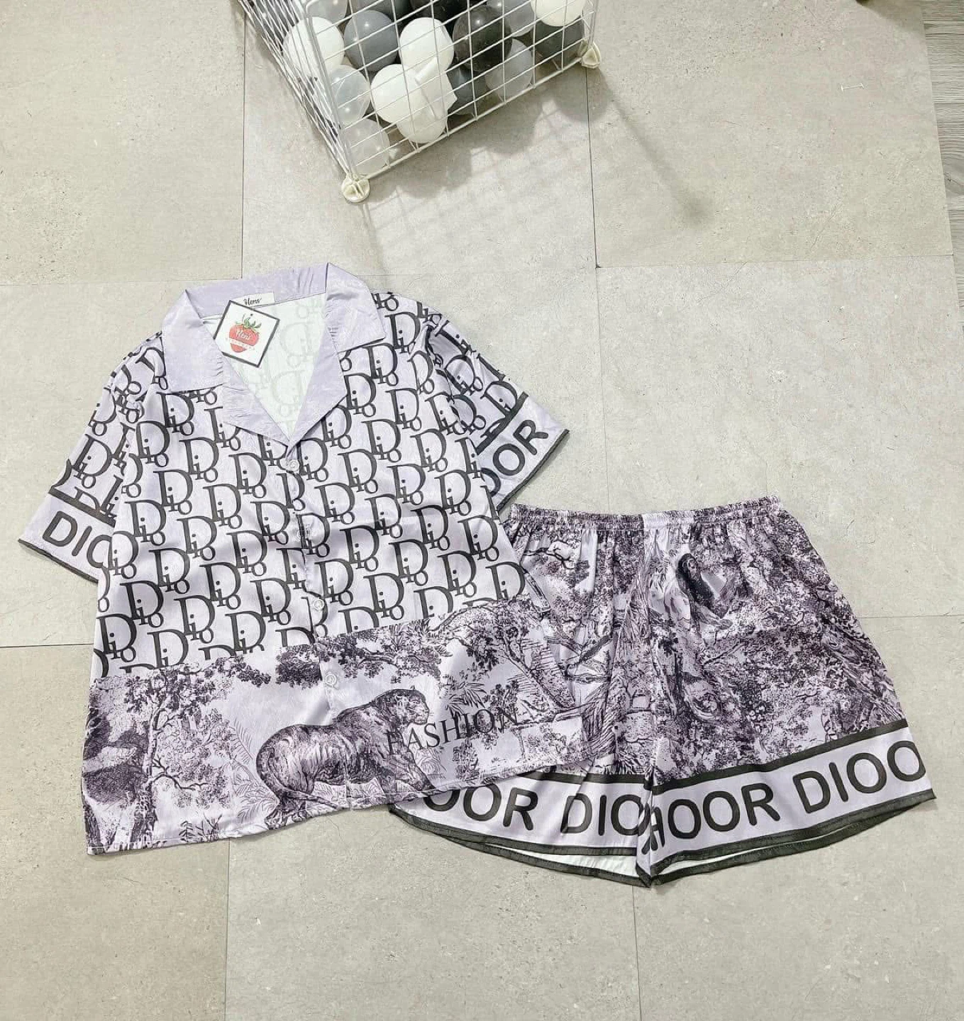 Silk Pajama Set - Various Prints - photo 3