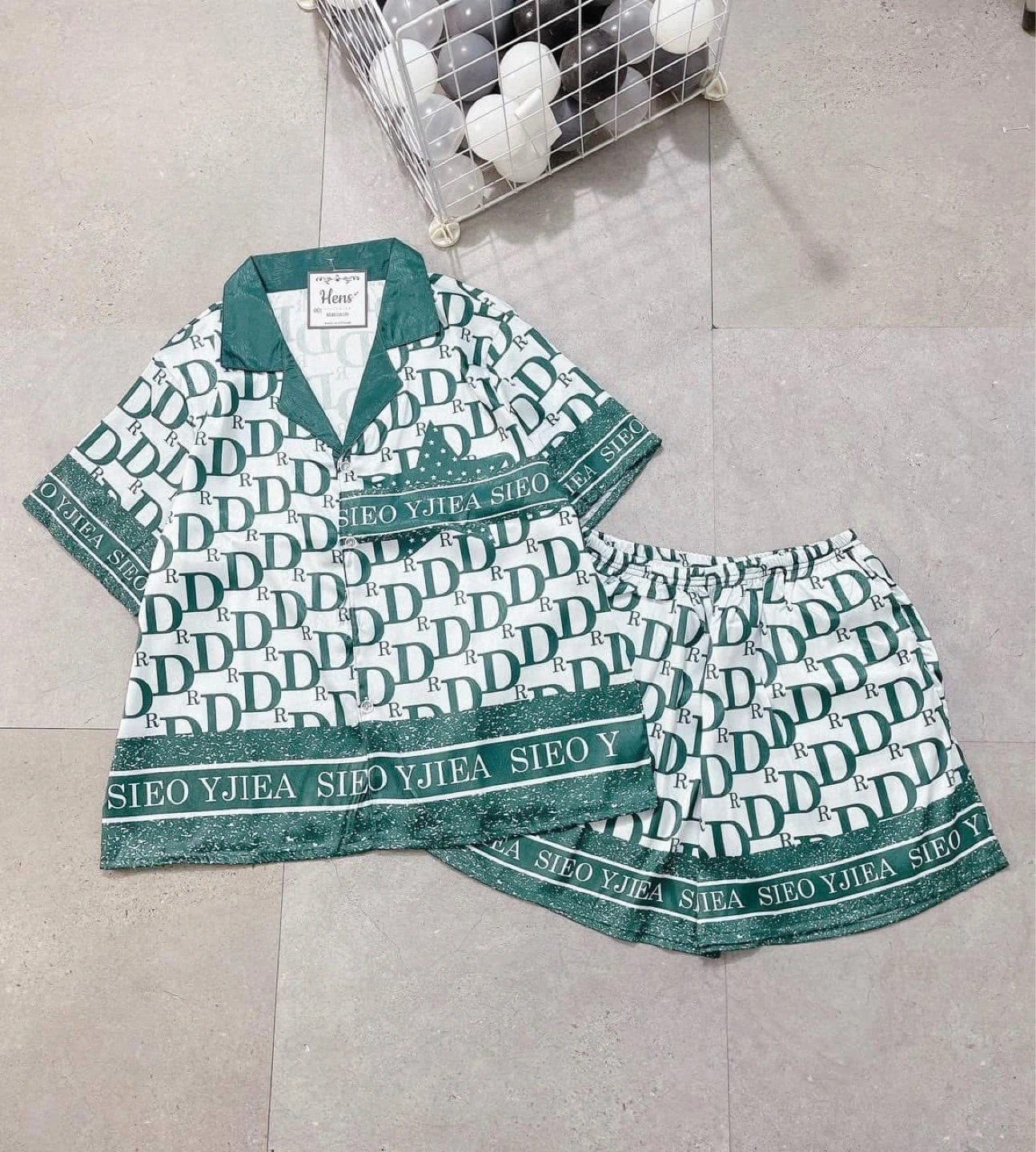 Silk Pajama Set - Various Prints - photo 2