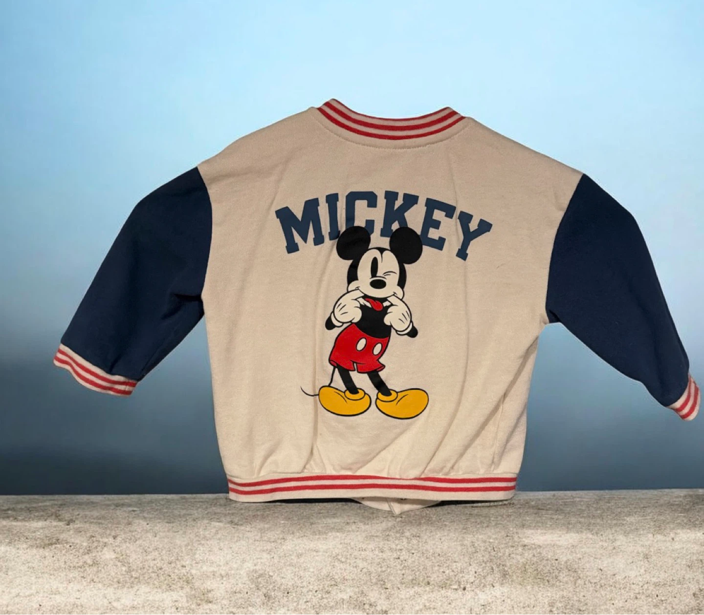 Kids Mickey Mouse Varsity Jacket H&M - photo 2