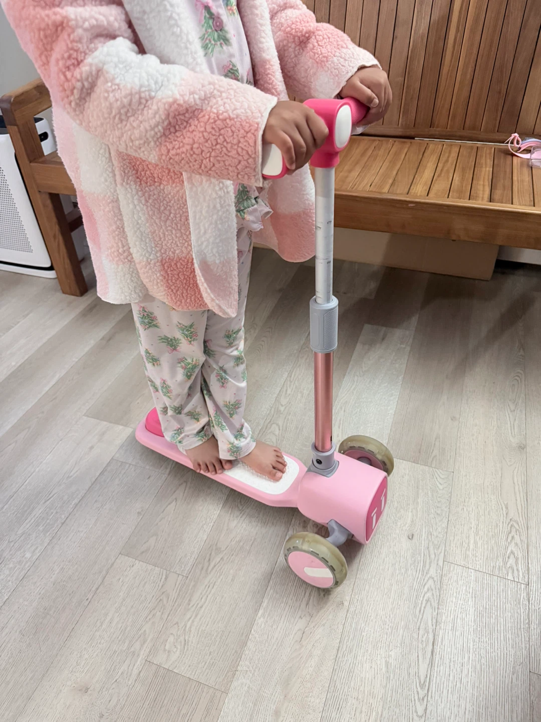 Pink 3-Wheel Scooter for Kids - photo 5