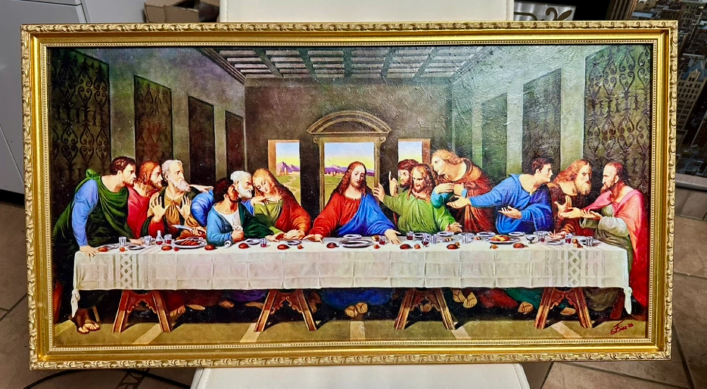 The Last Supper Framed Art Print
