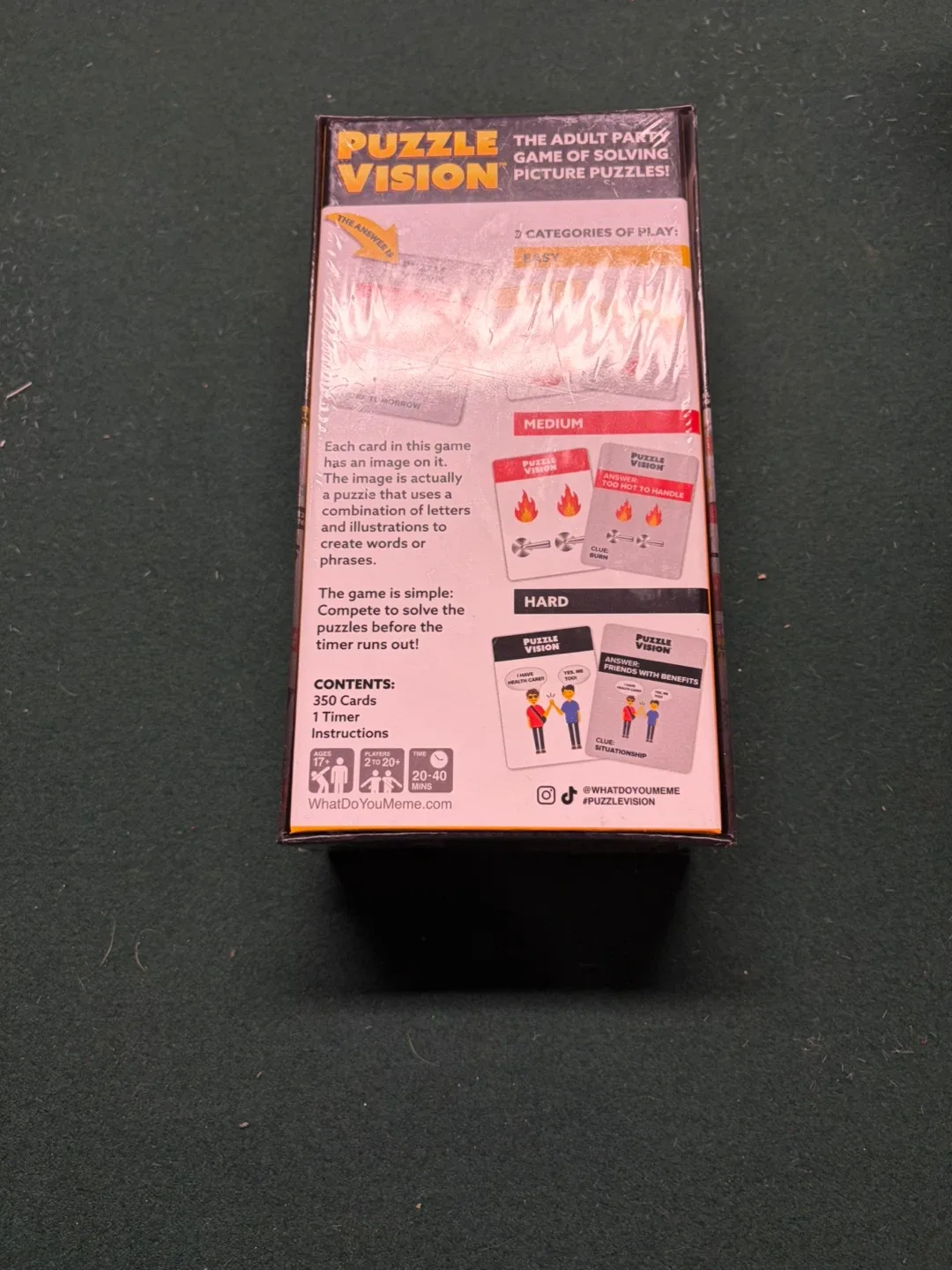 Puzzle Vision Adult Party Game of Solving Picture Puzzles - photo 2