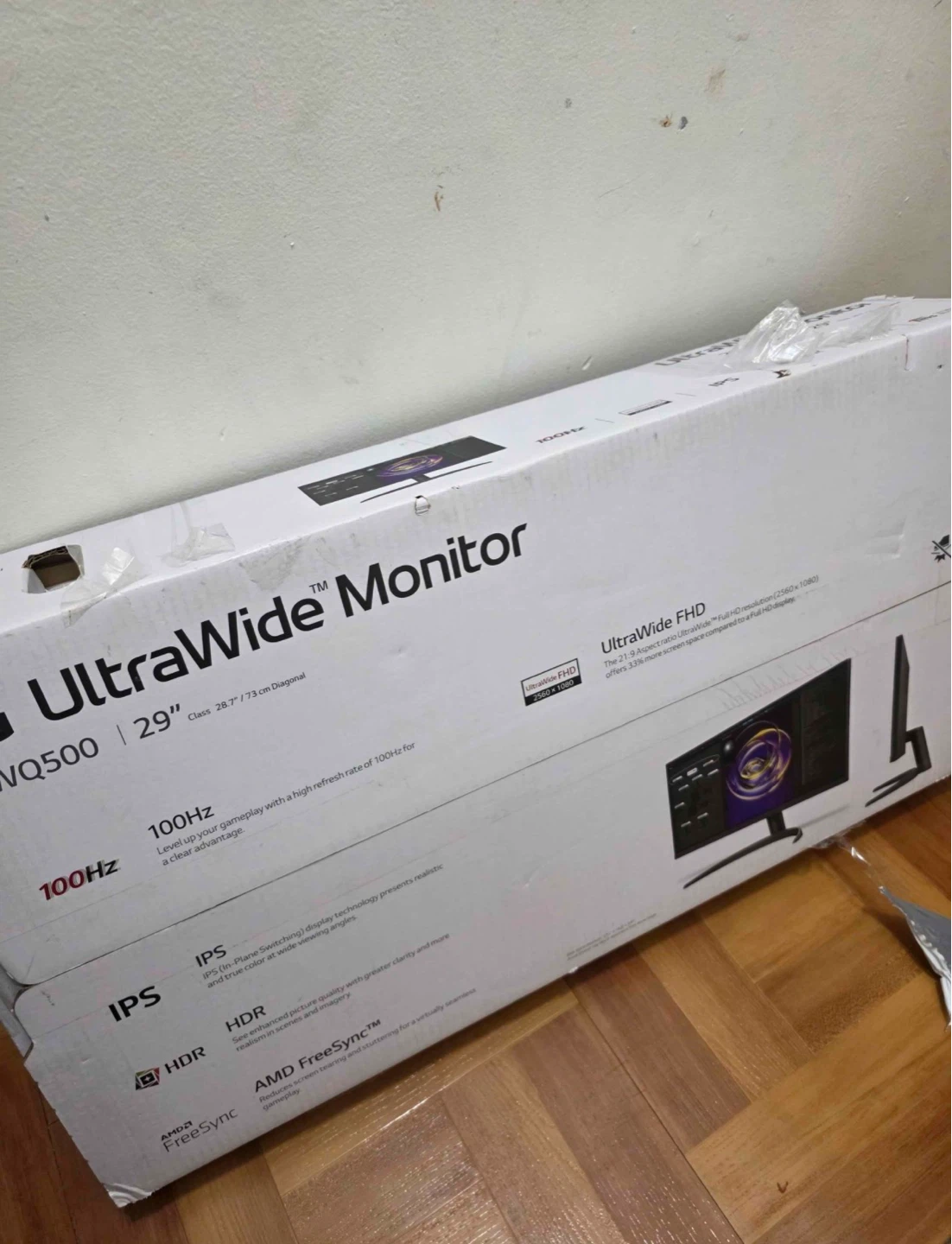 LG 29" UltraWide Monitor 29WQ500 FHD IPS HDR 100Hz - photo 3