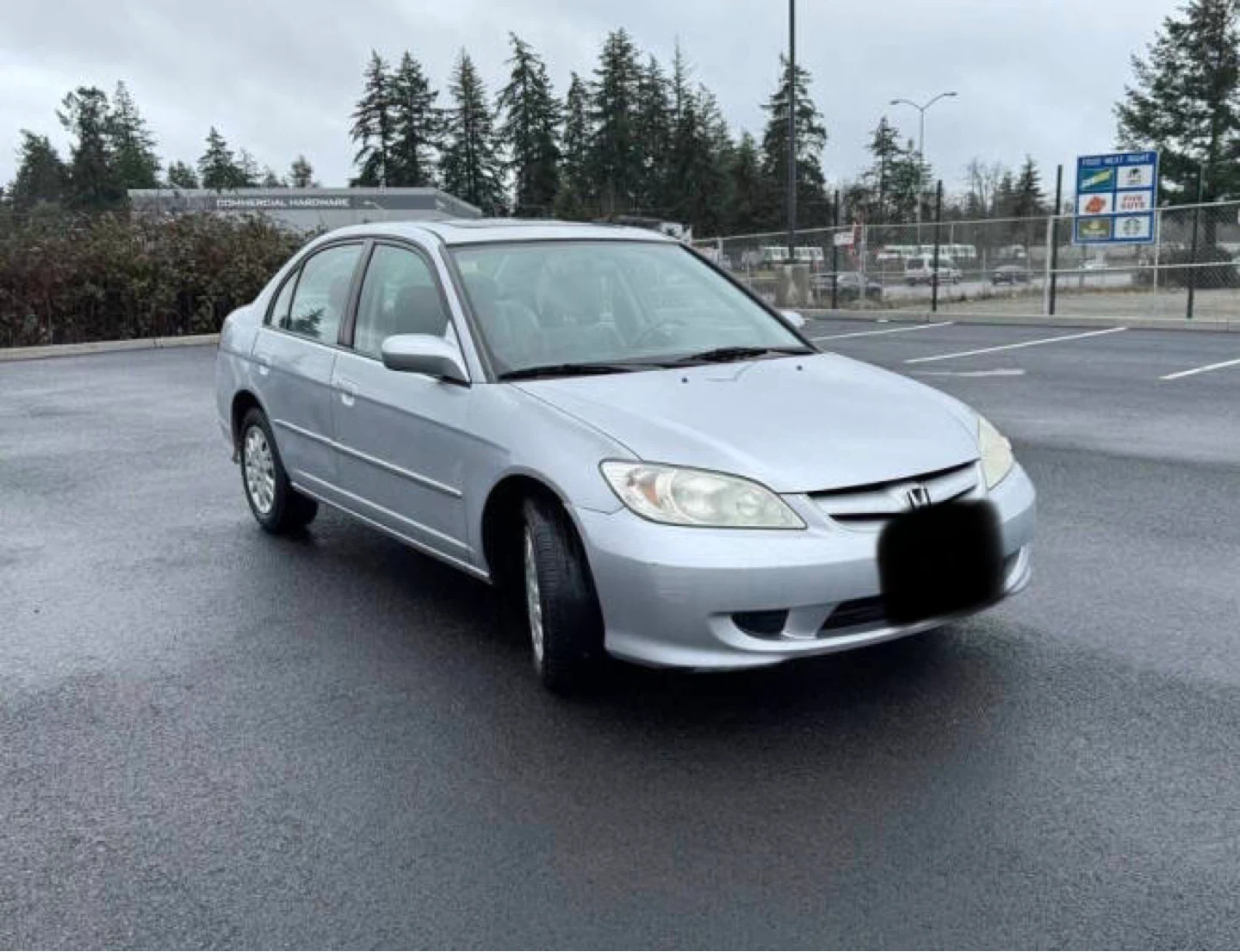 Silver Honda Civic Sedan - photo 2