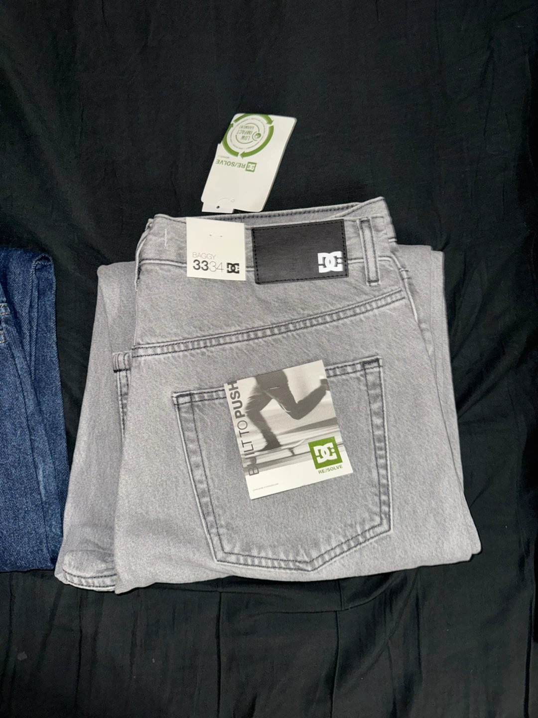 3 for 1 DC Skater Baggy Jeans 33x34