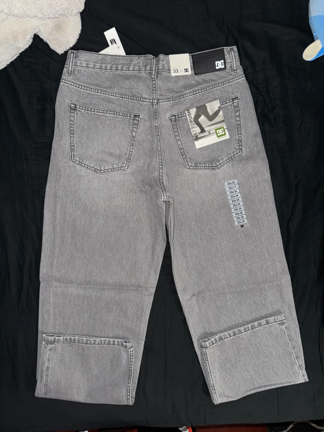 3 for 1 DC Skater Baggy Jeans 33x34 - photo 3