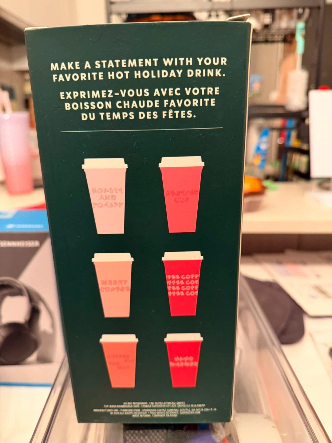 Starbucks Reusable Hot Cups Set with Lids (6 Cups) - photo 2