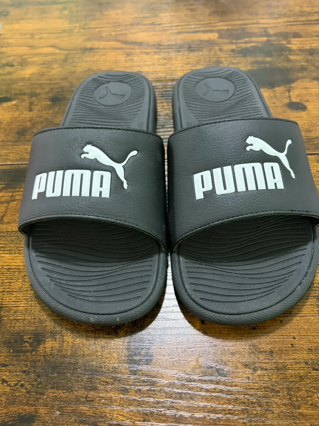 Puma Slides Sandals Black US 6