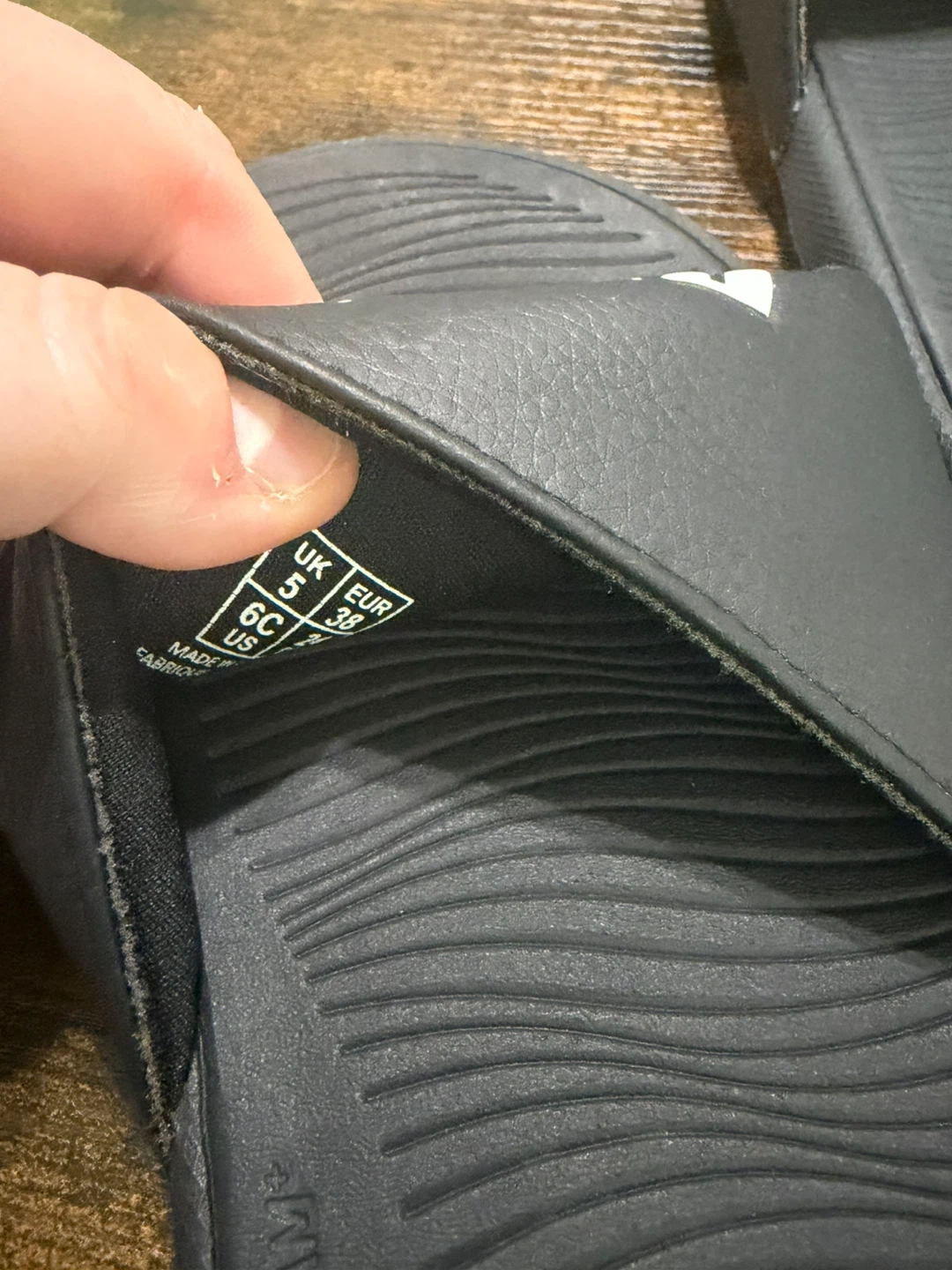 Puma Slides Sandals Black US 6 - photo 3
