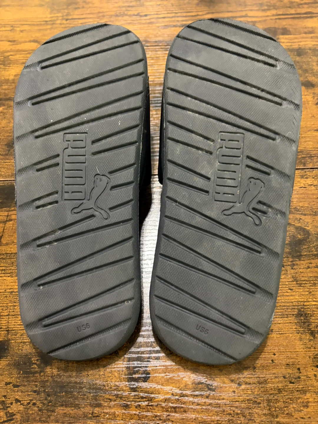 Puma Slides Sandals Black US 6 - photo 2