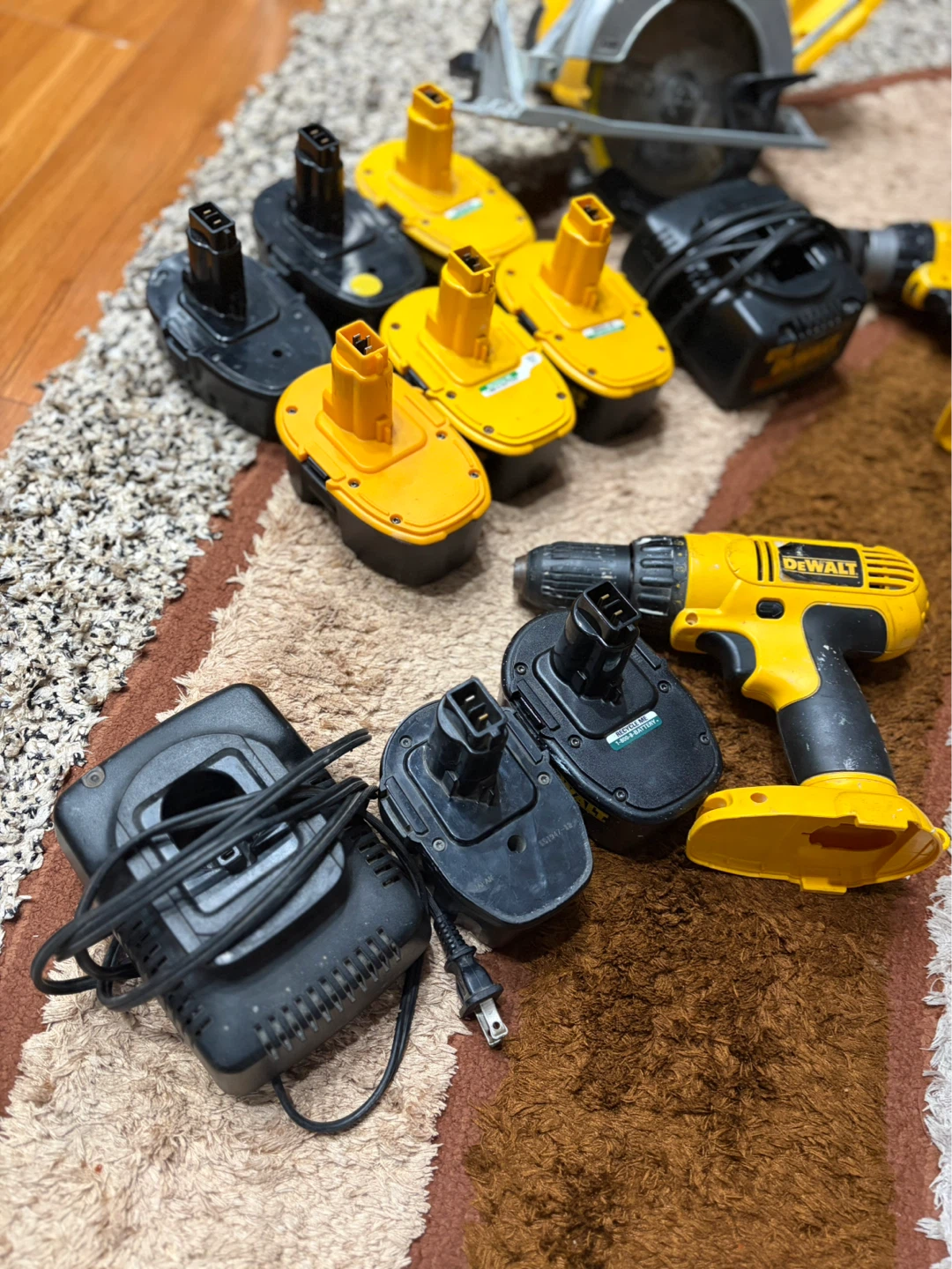 DeWalt Cordless Power Tool Set with Batteries & Charger