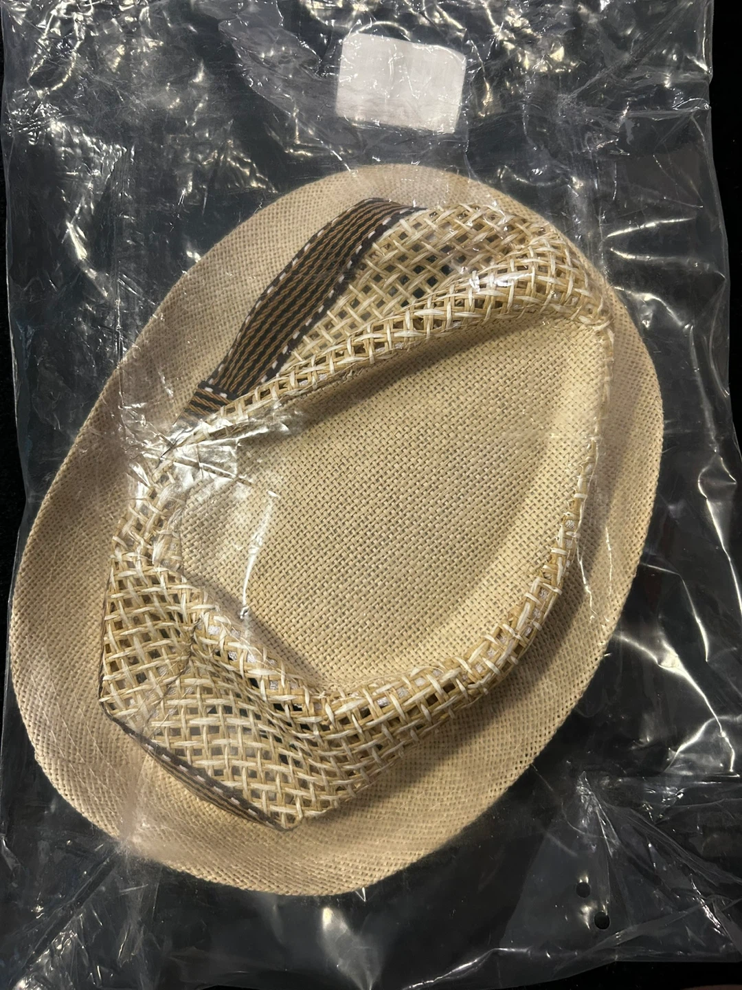 Straw Fedora Hat