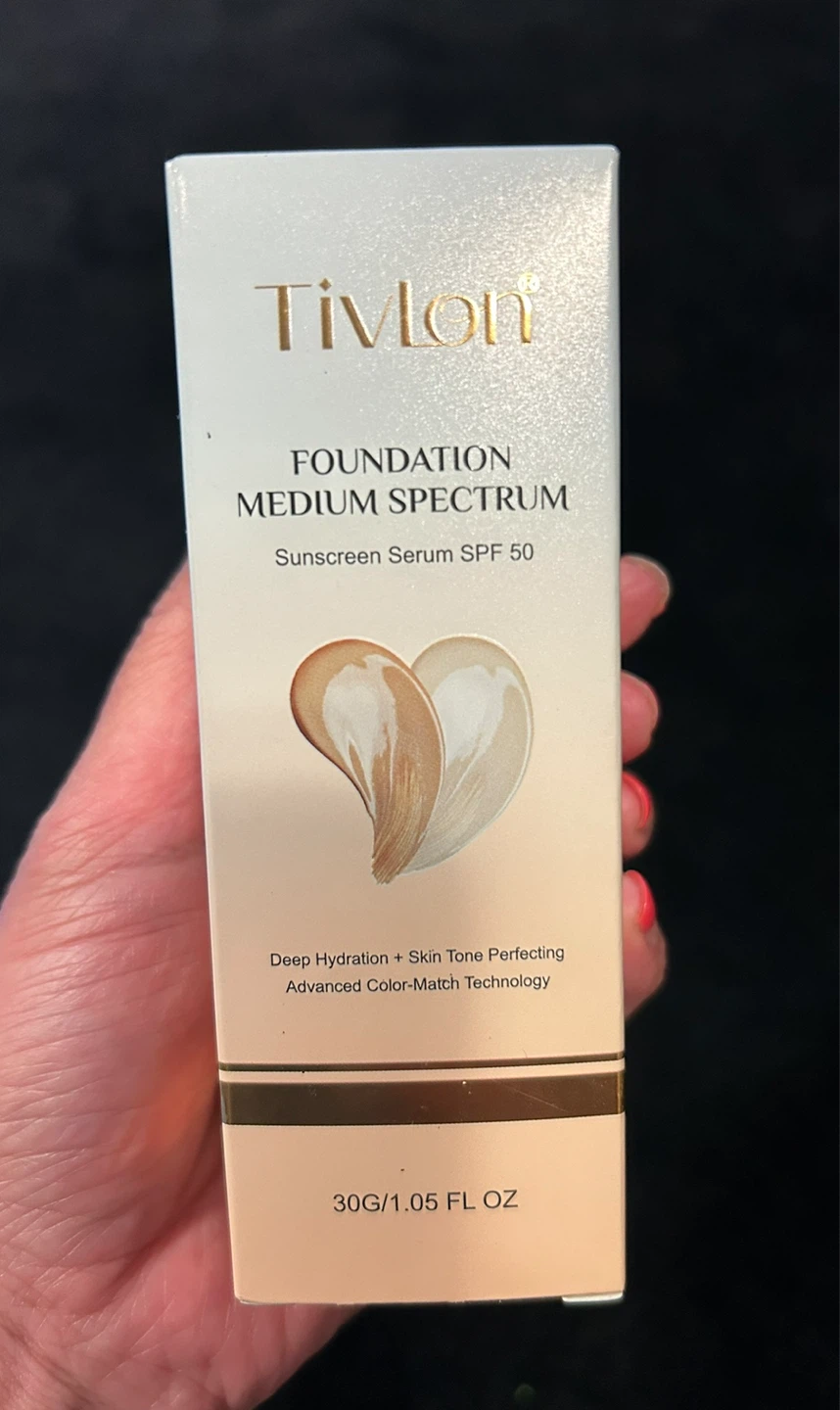 Tivlon Foundation Medium Spectrum Sunscreen Serum SPF 50