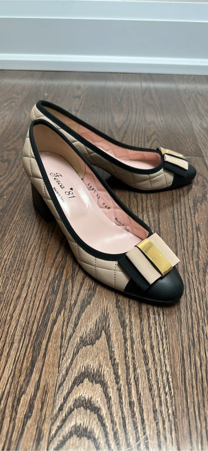 Quilted Ballet Flats Size 9