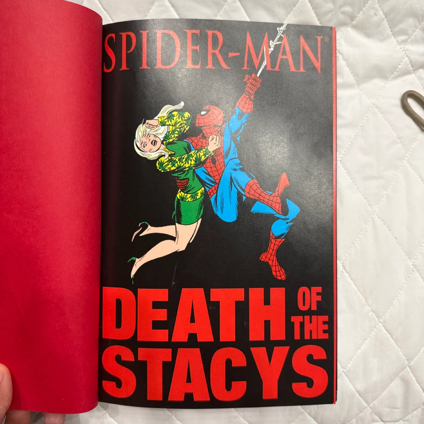 Spider-Man: Death of the Stacy Graphic Novel - photo 5