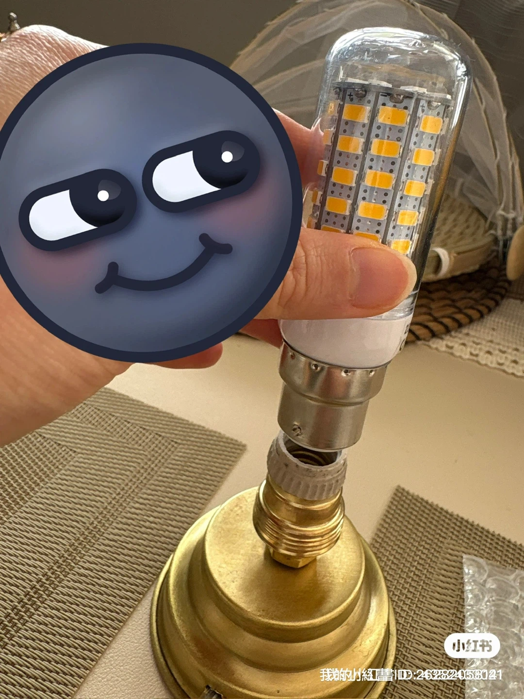 New - B22 7.5W LED Corn Light Bulb