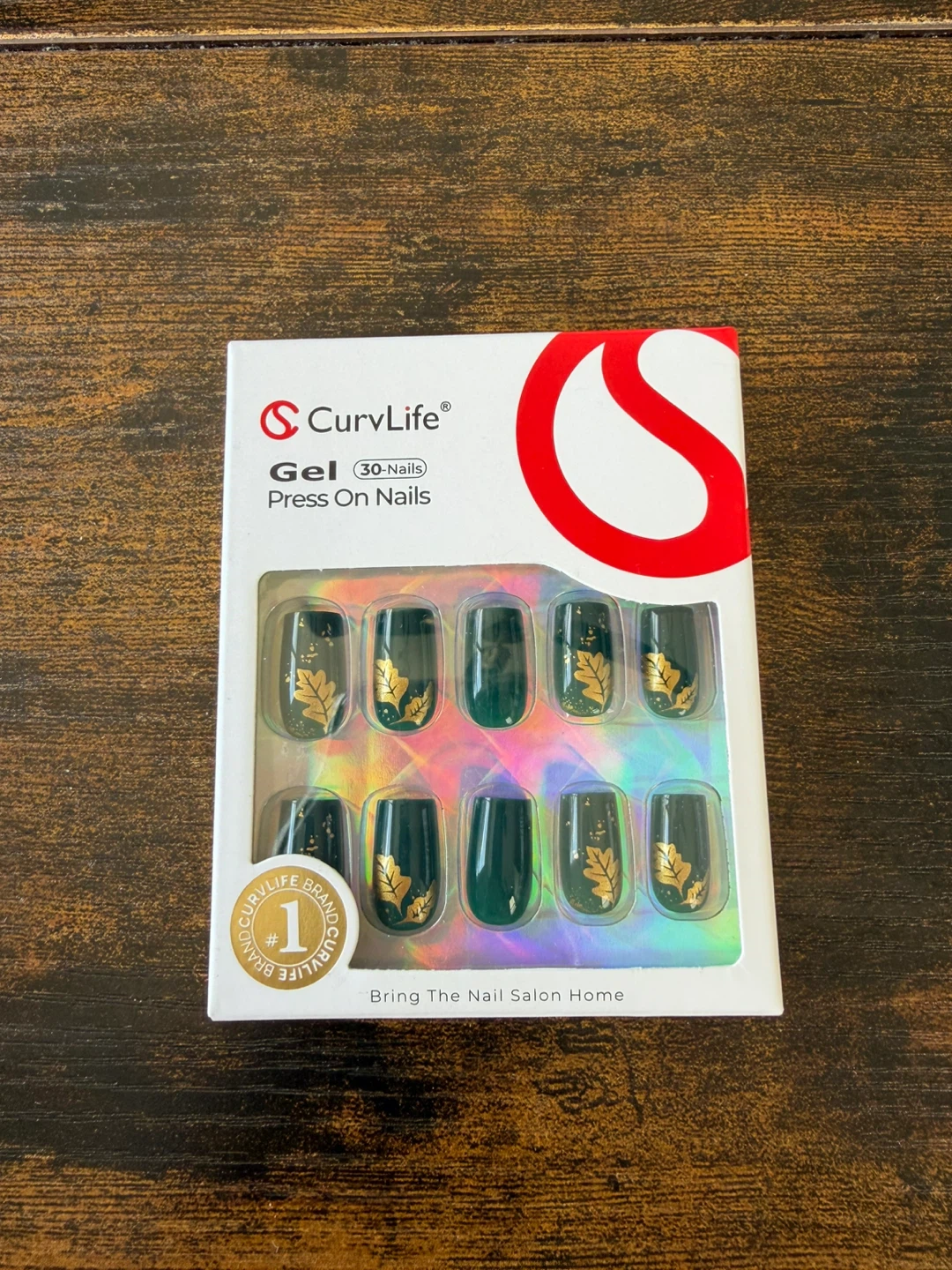 CurvLife Gel Press On Nails - 30 Nails