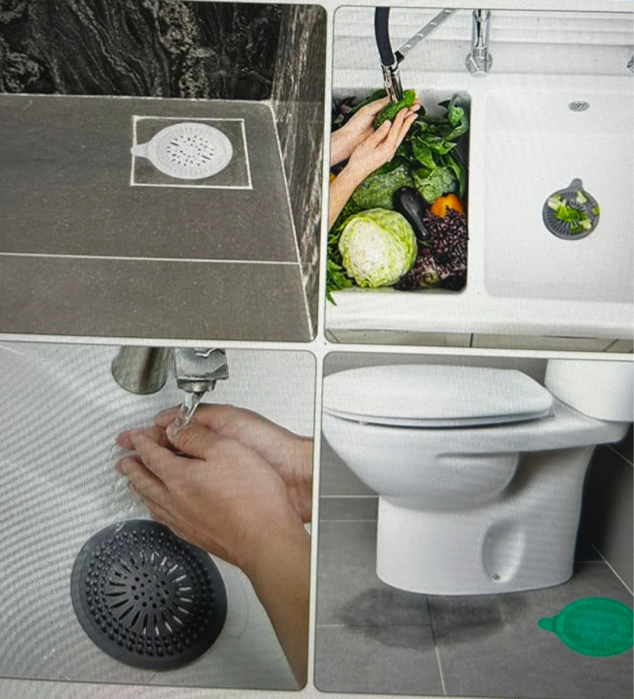 2 White Silicone Strainers - photo 3
