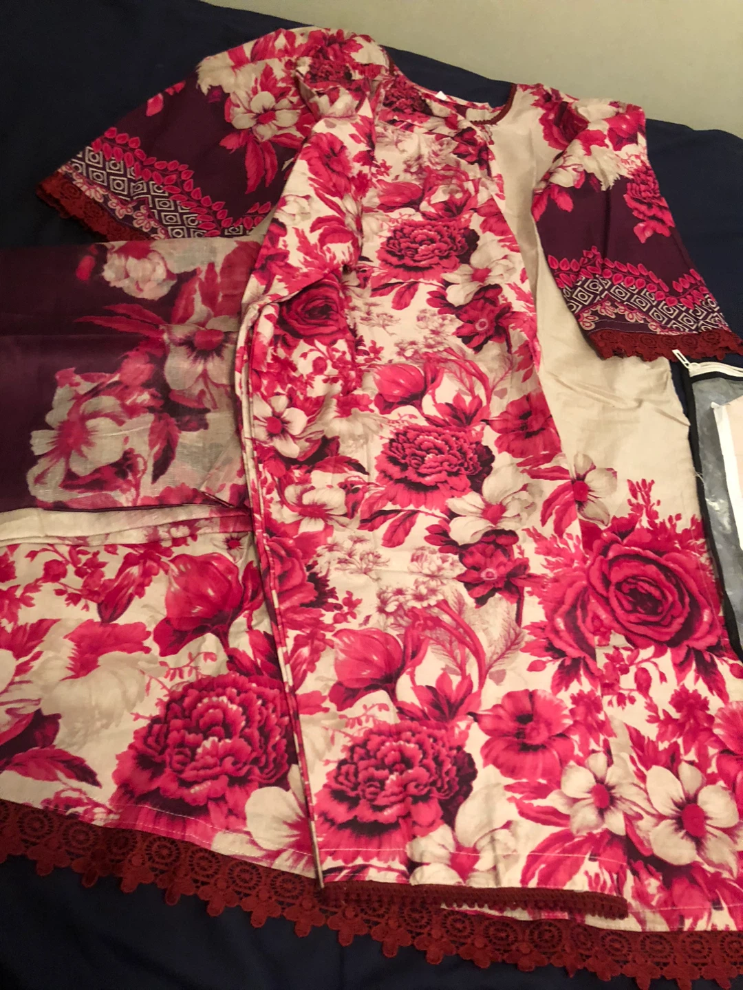 Printed Lawn 3 Piece Suit